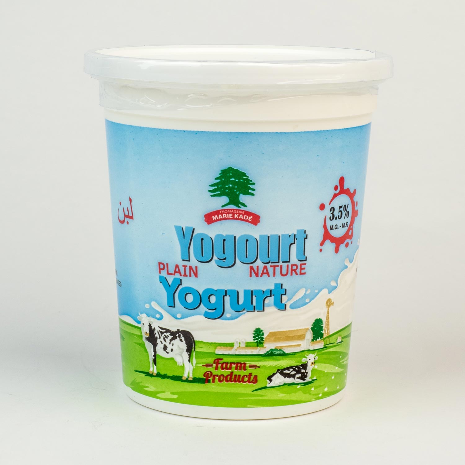 Halal 3.5% Plain Yogurt 750 g