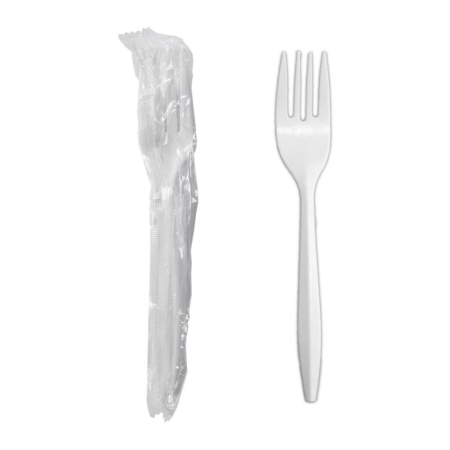 Ind. Wrapped Polypropylene Fork x1000