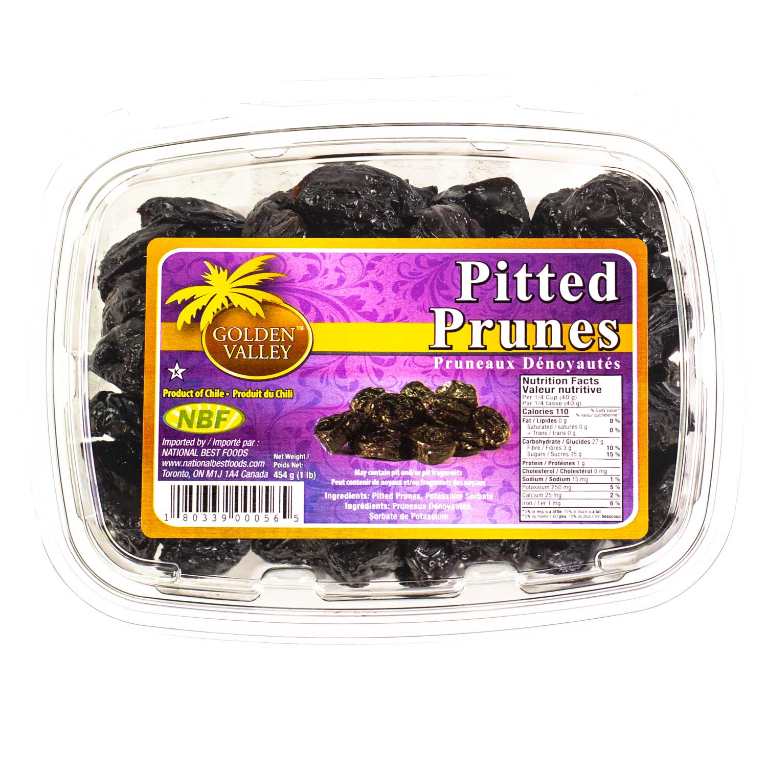 Pitted Prunes 454 g