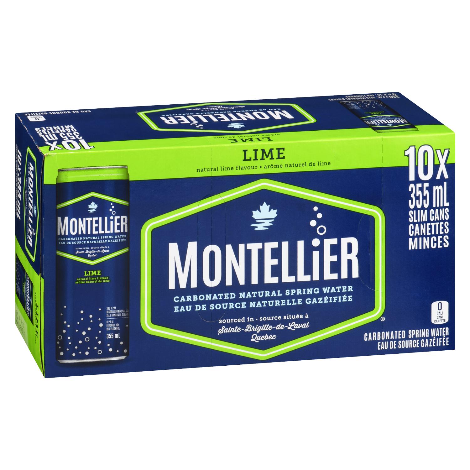 Lime Sparkling Mineral Water 355 ml x10-secondary-image