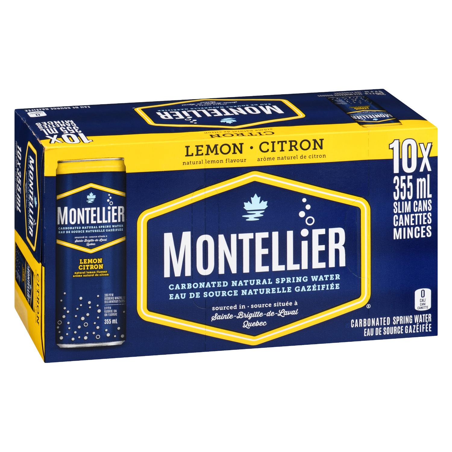 Lemon Sparkling Mineral Water 355 ml x10-secondary-image