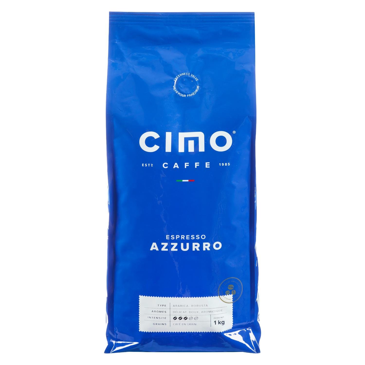 Espresso Azzurro Coffee Beans 1 kg