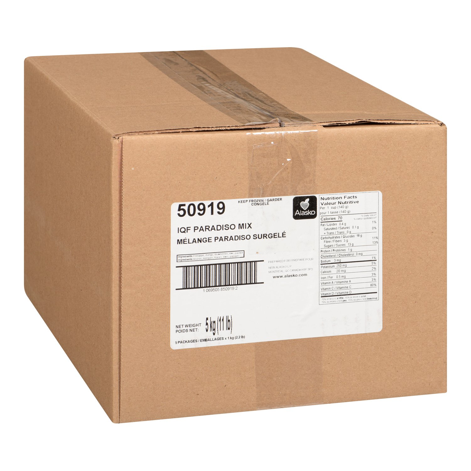 Frozen Paradisio Fruit Mix 1 kg-tertiary-image