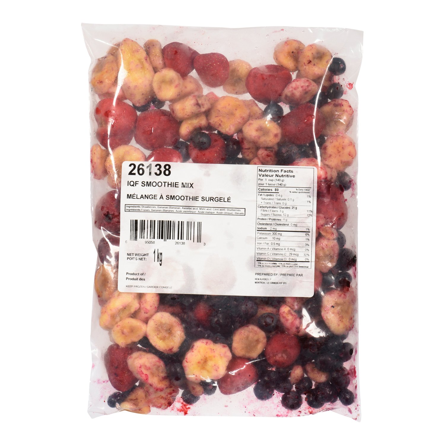 Frozen Smoothie Mix 1 kg