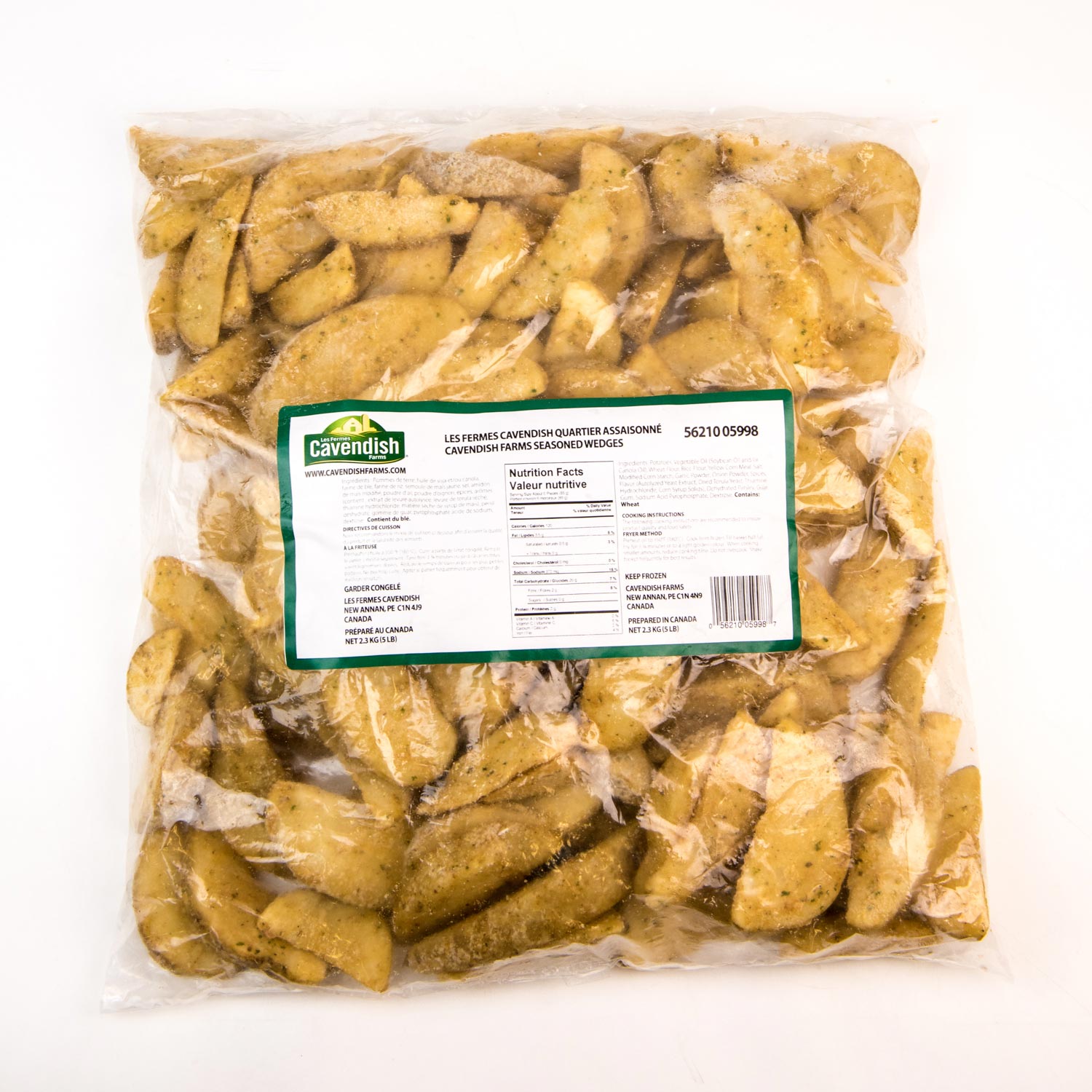 Seasoned Potato Fries 5 lb