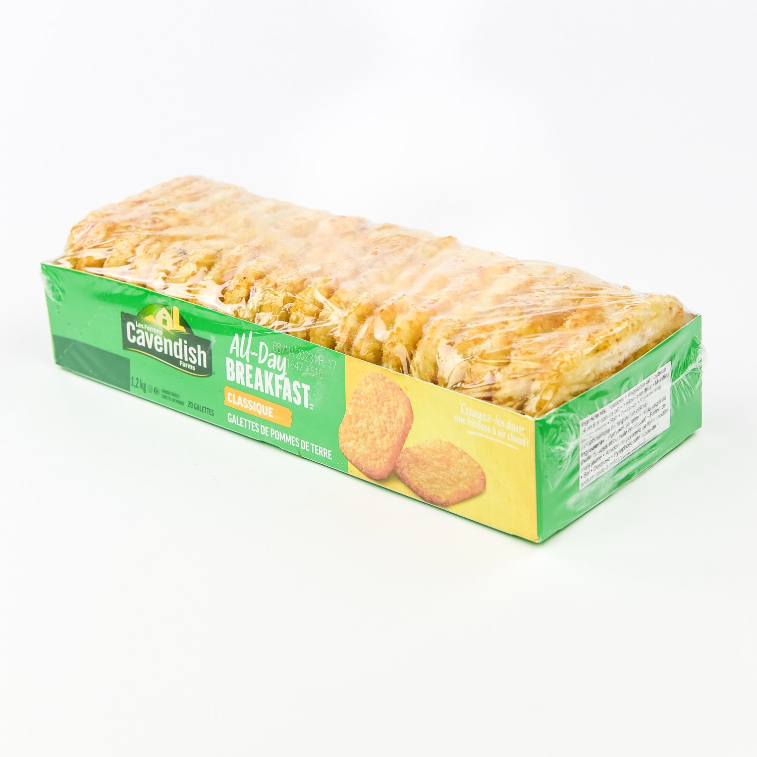 Frozen Potato Patties
