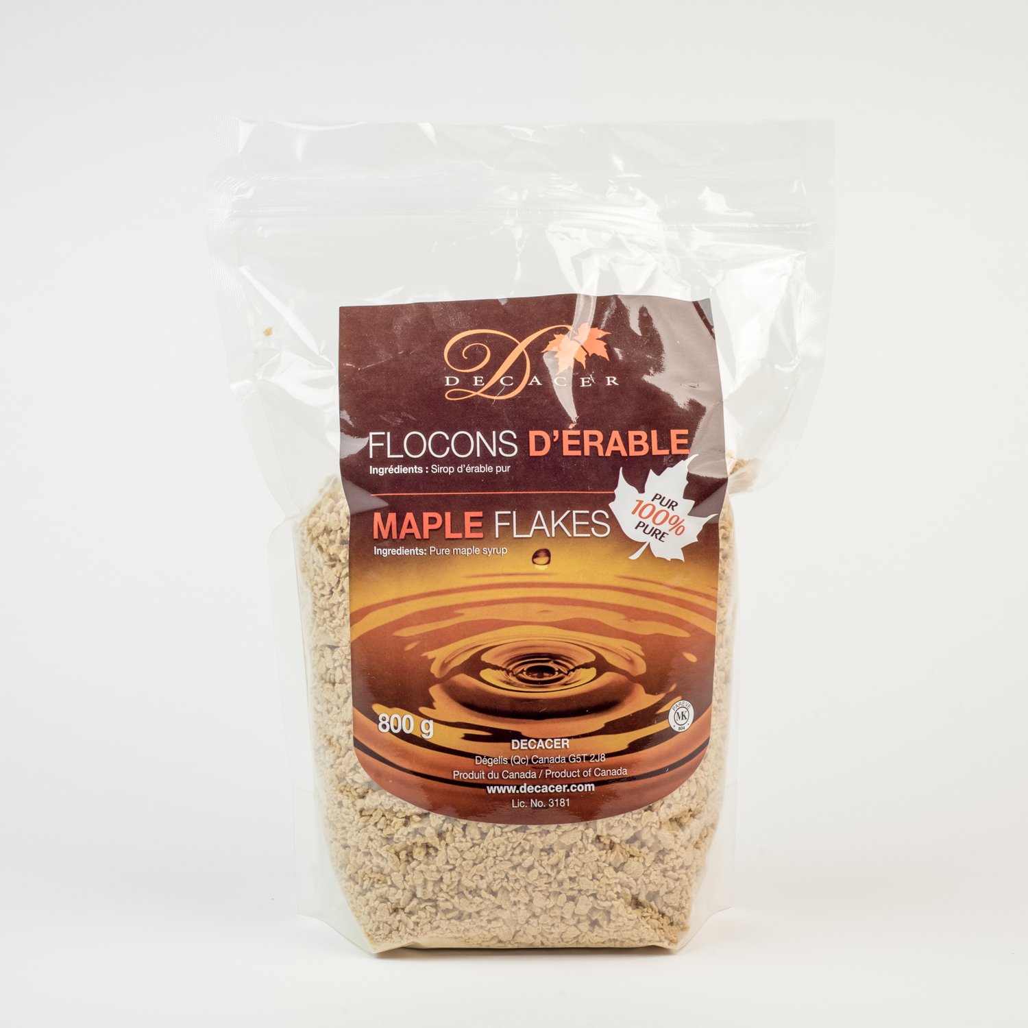 Pure Maple Flakes 800 g
