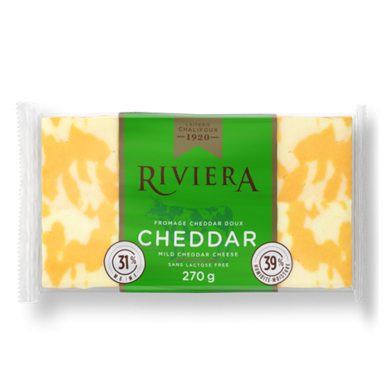 Mild Marbled Cheddar Block 270 g