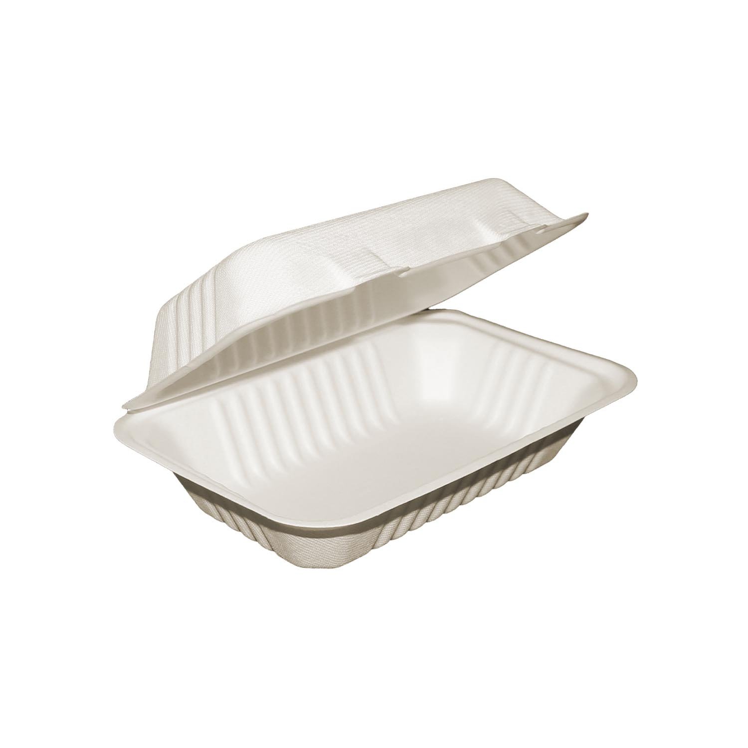Bagasse Clamshell Container 9