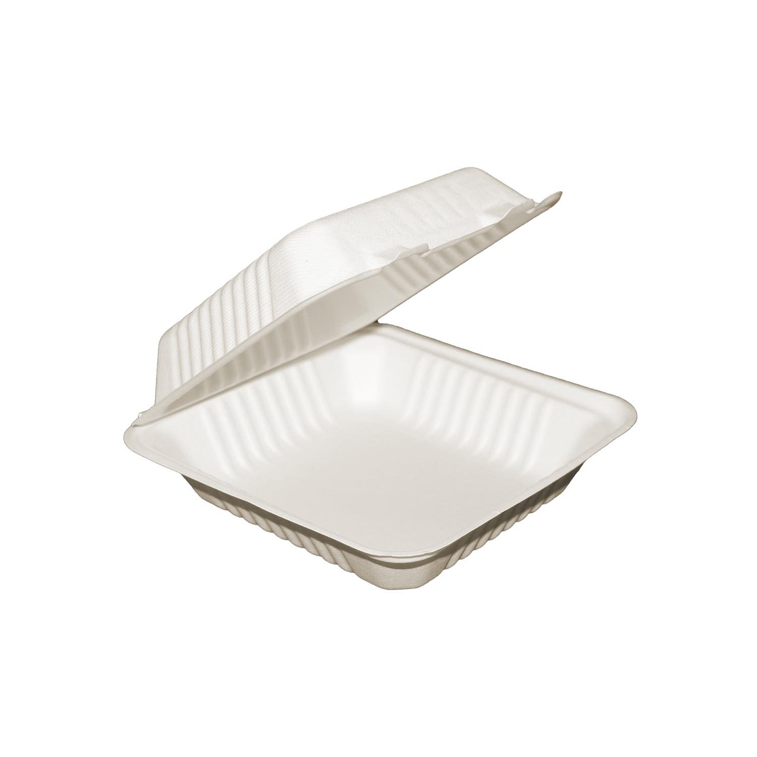 Bagasse Clamshell Container 8