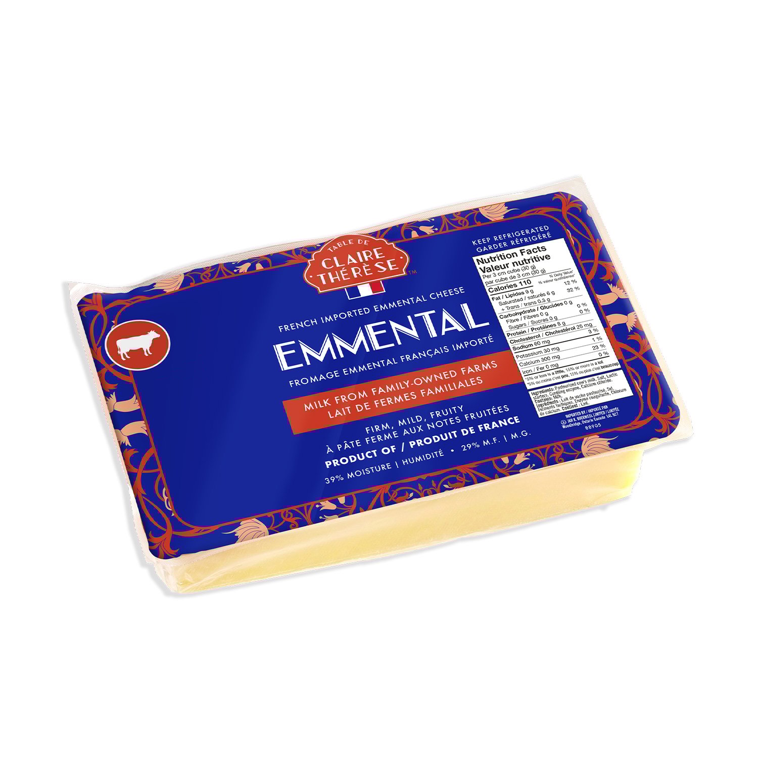 Emmental Cheese Wheel 3 kg