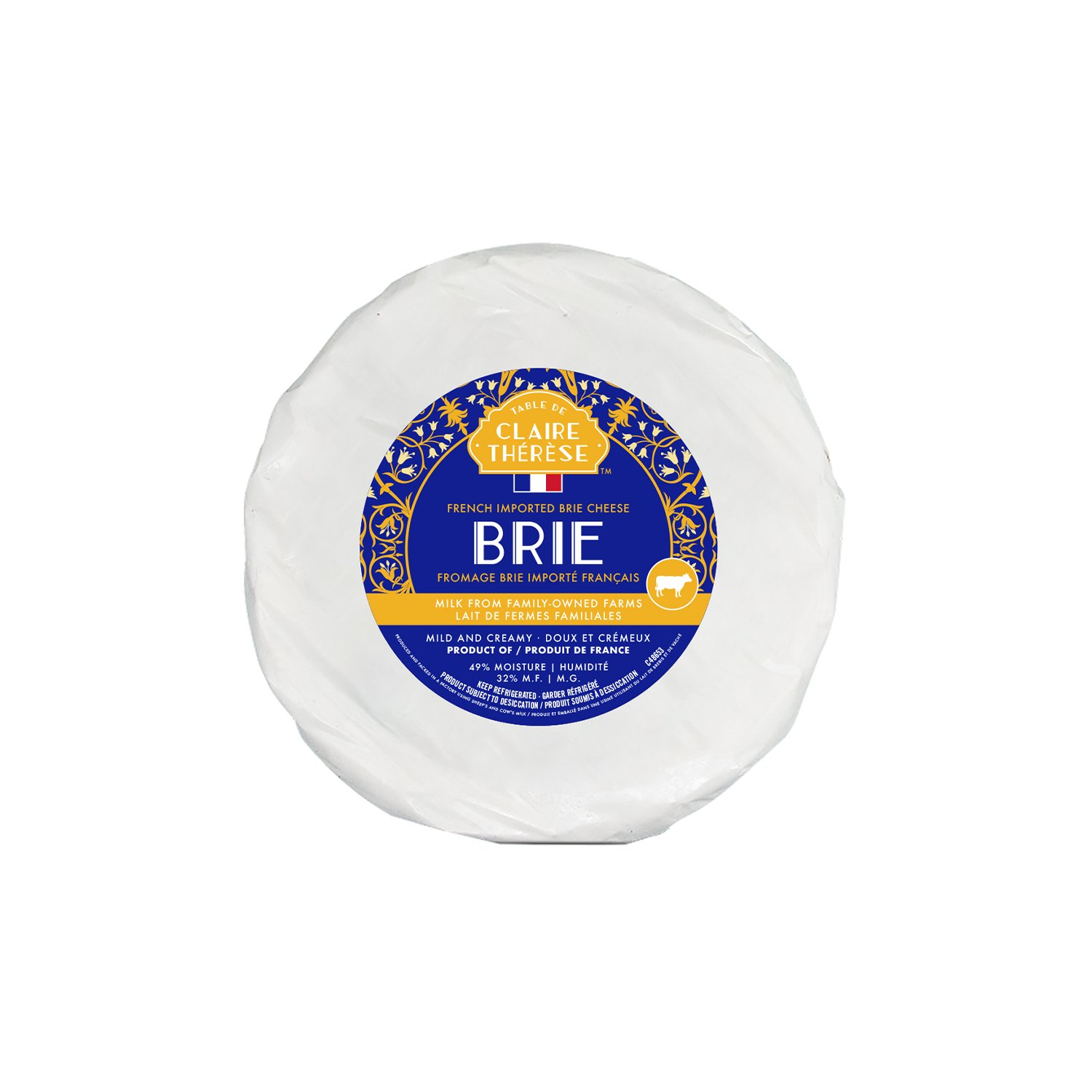 Brie Cheese Wheel 3 kg