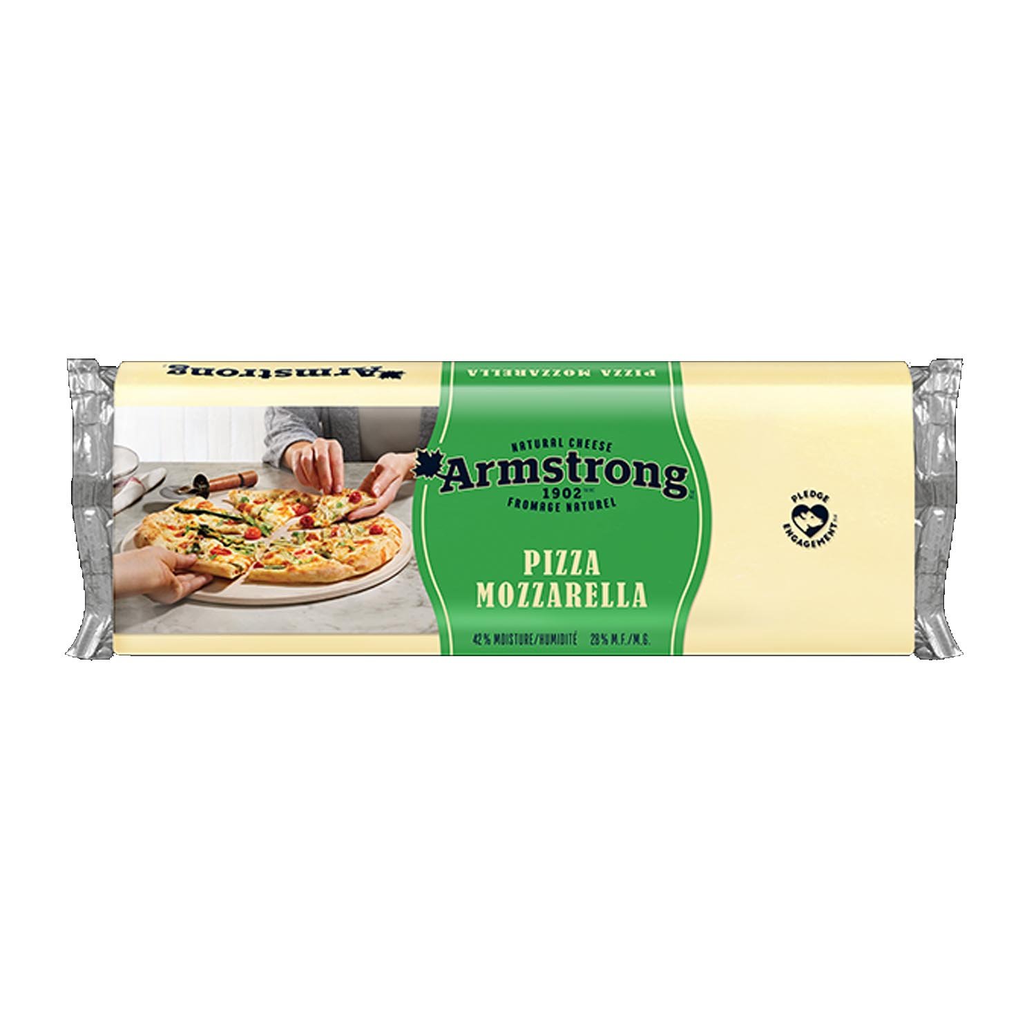 28% Pressed Mozzarella 400 g