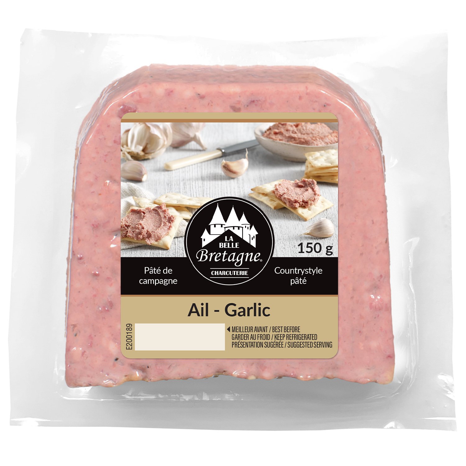 Garlic Countrystyle Paté 150 g
