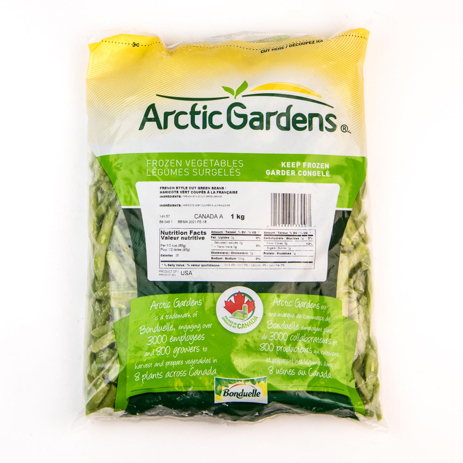 French Style Cut Green Bean 1 kg
