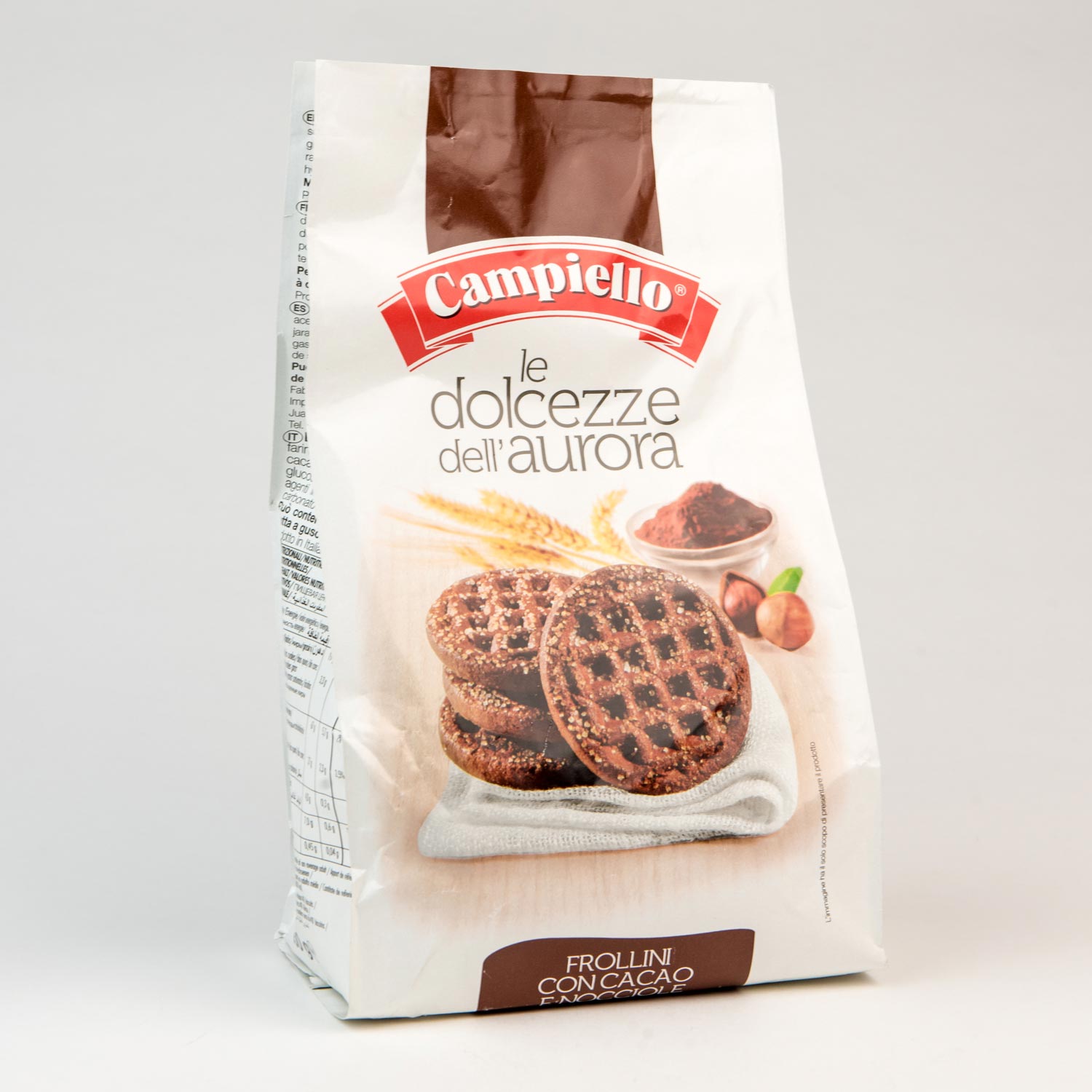 Cocoa Hazelnut Frollini Cookie 350 g