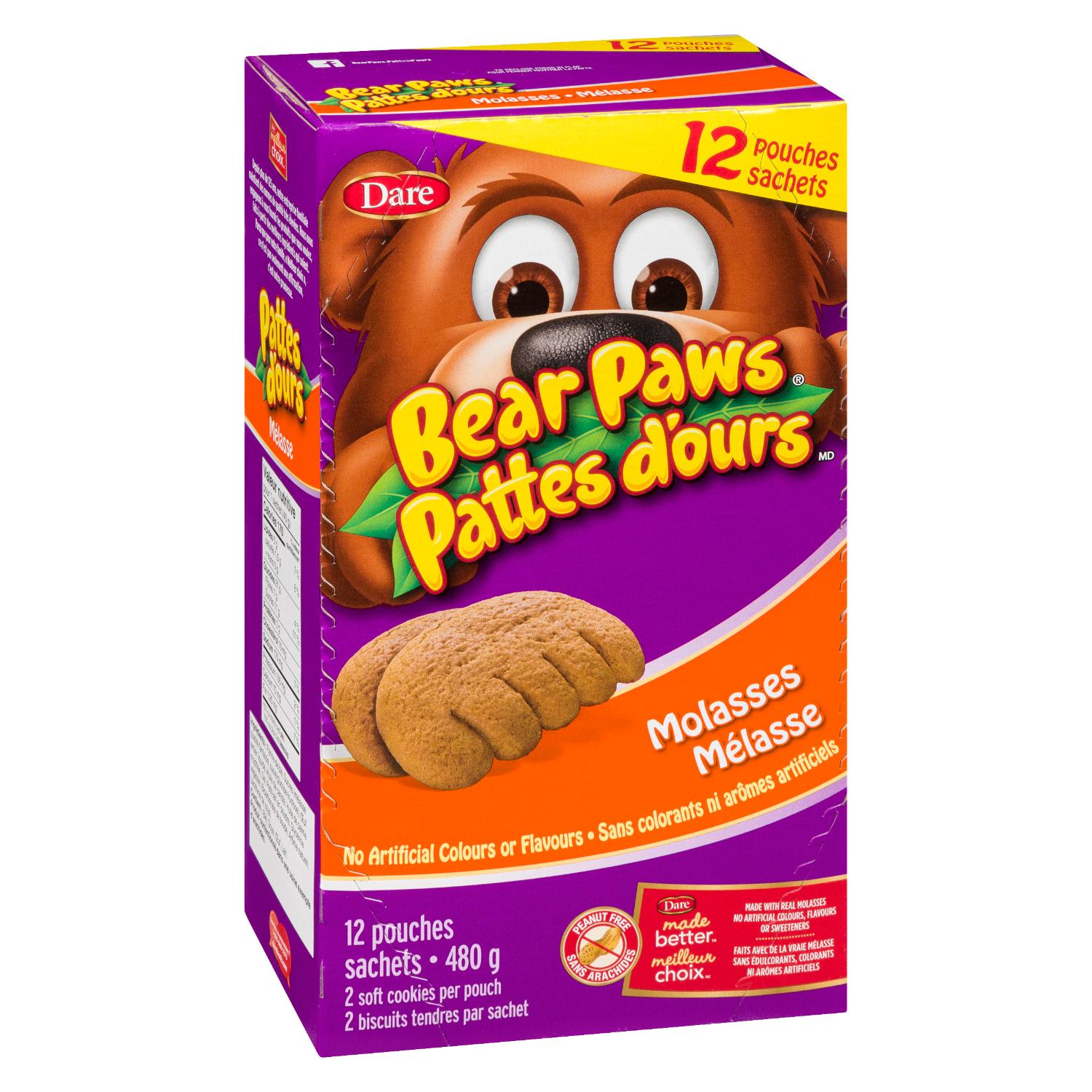 Molasses Bear Paws Biscuits 480 g
