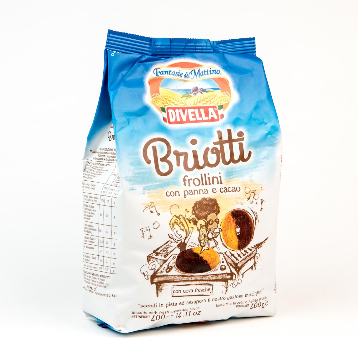 Cocoa Crema Frollini Biscuit 350 g