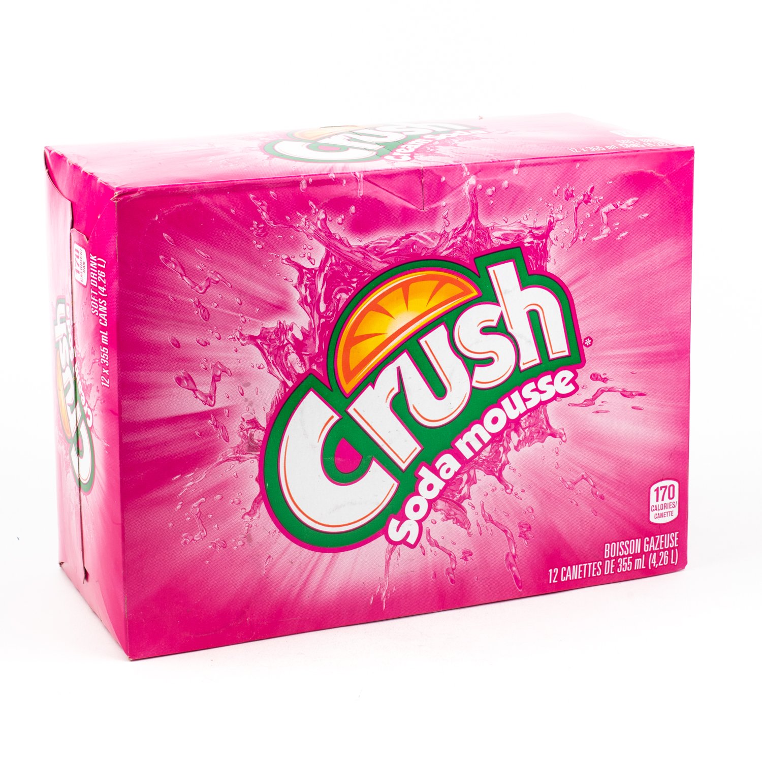 Cream Soda Soft Drink 355 ml x24