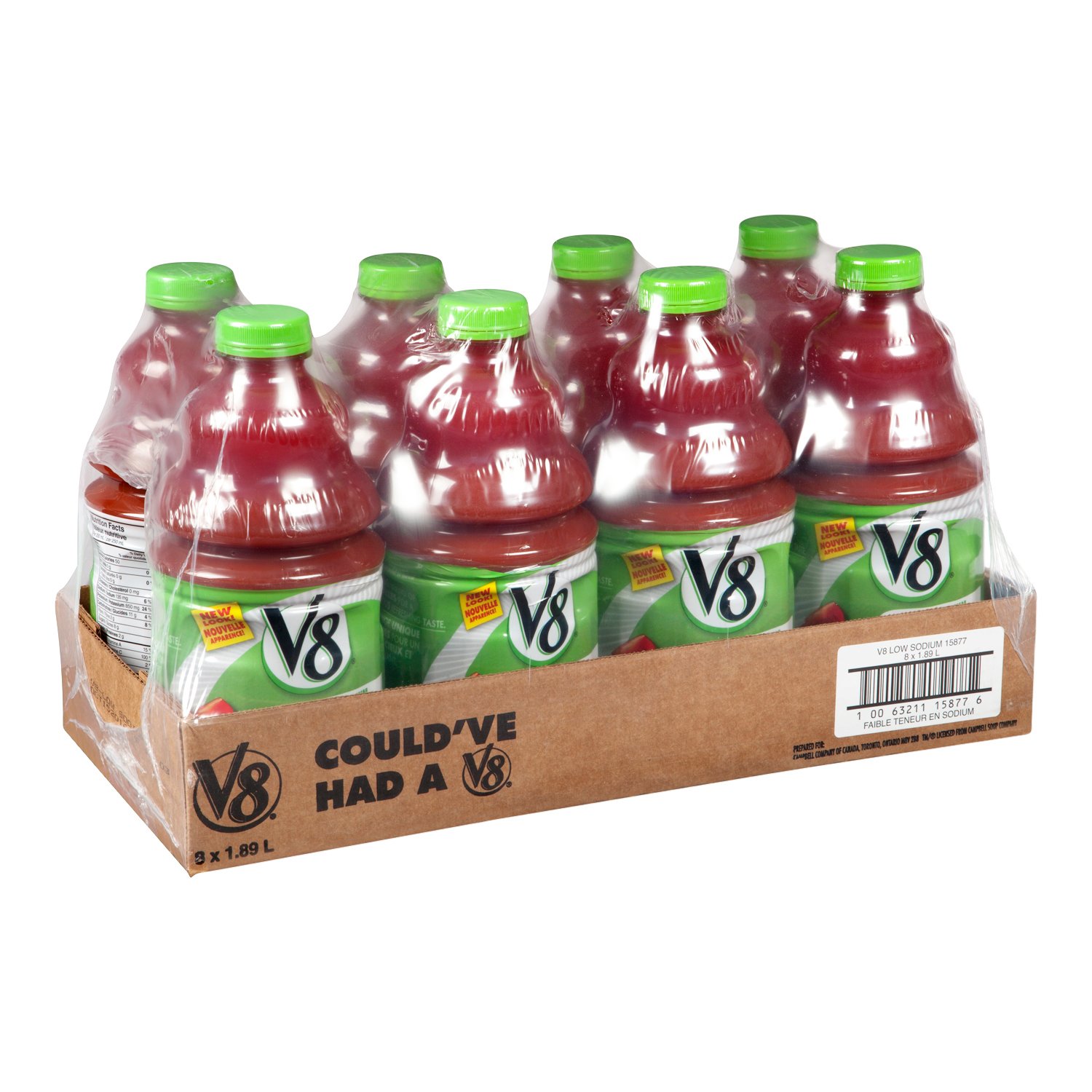 Low Sodium Vegetable Cocktail 1,89 L-secondary-image
