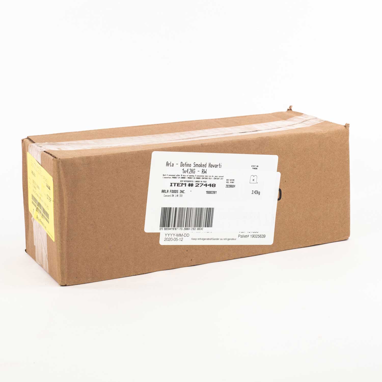 Smoked Havarti Cheese 4 kg