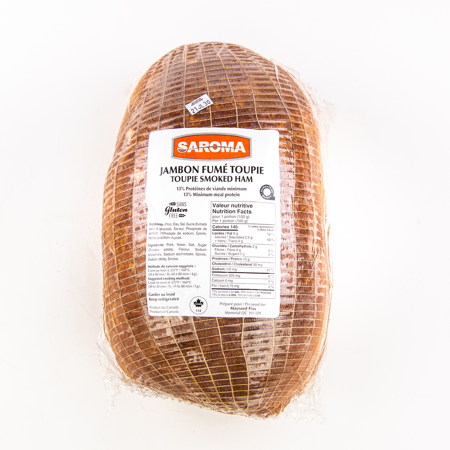 Toupie Smoked Ham