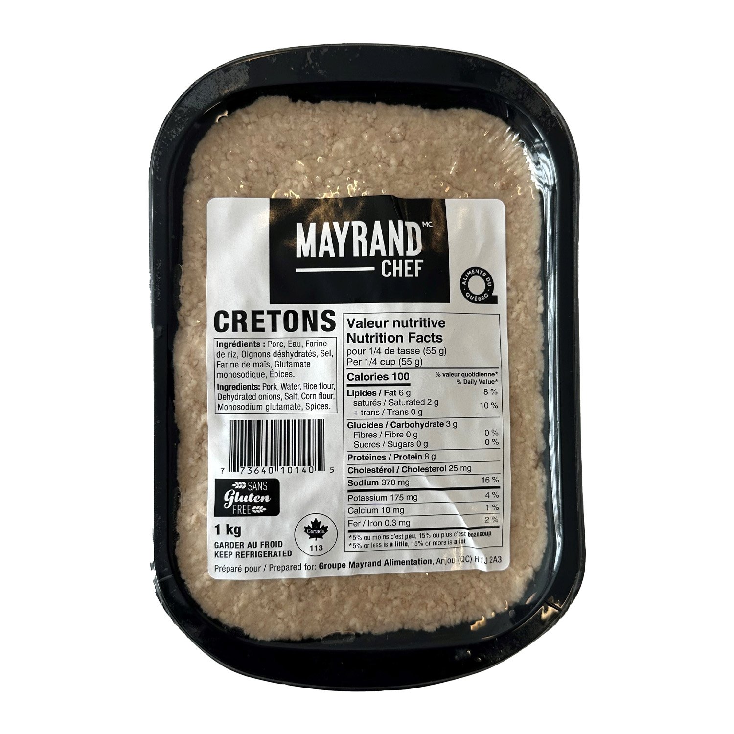 Cretons 1 kg