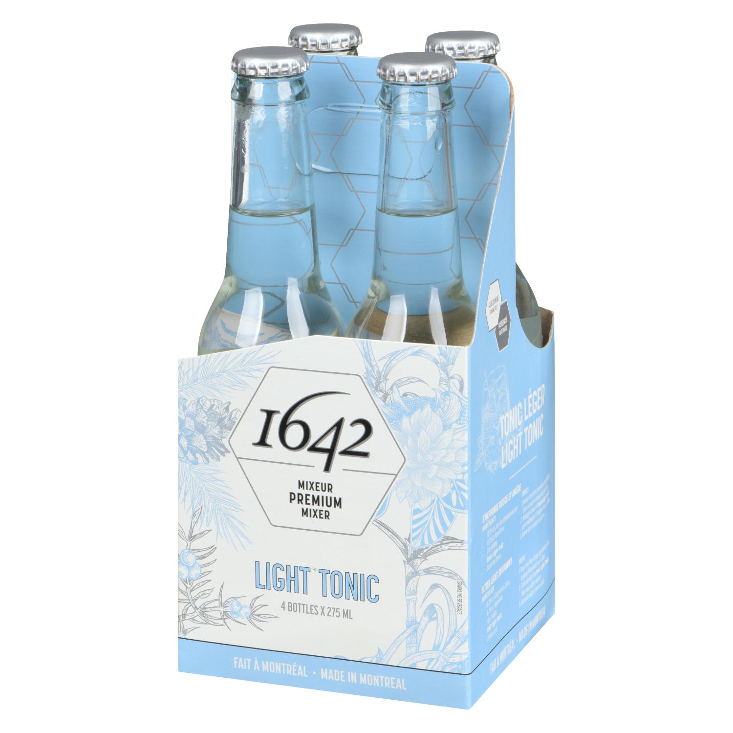 Light Tonic Drink 275 ml x4-tertiary-image