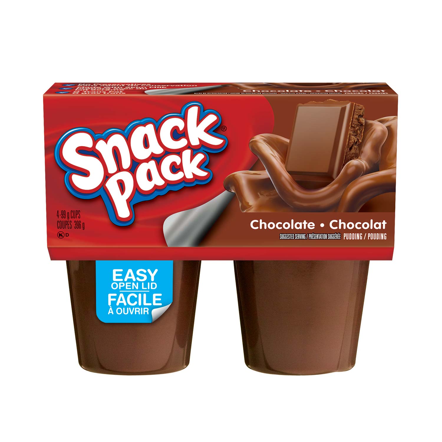 Chocolate Pudding 4 x 99 g