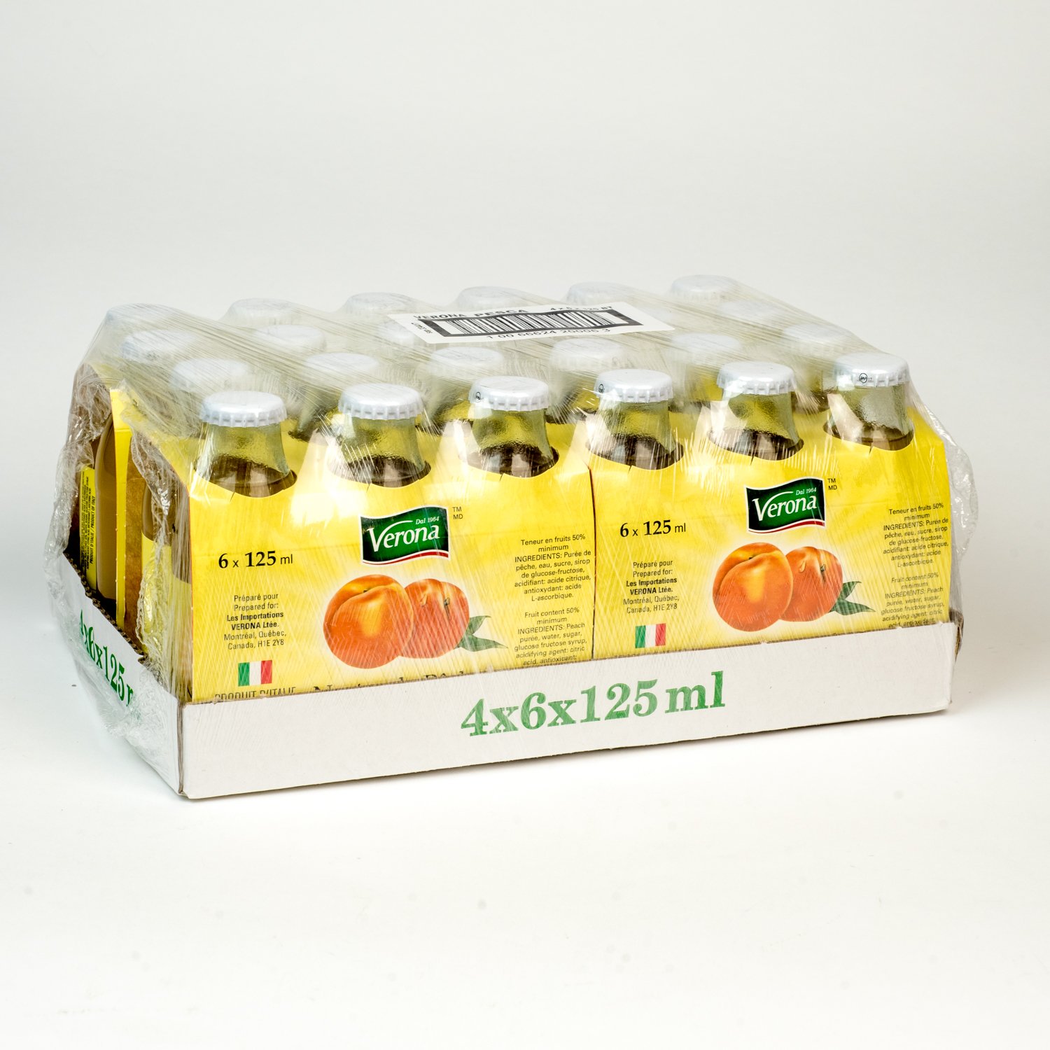 Peach Nectar 125 ml x6