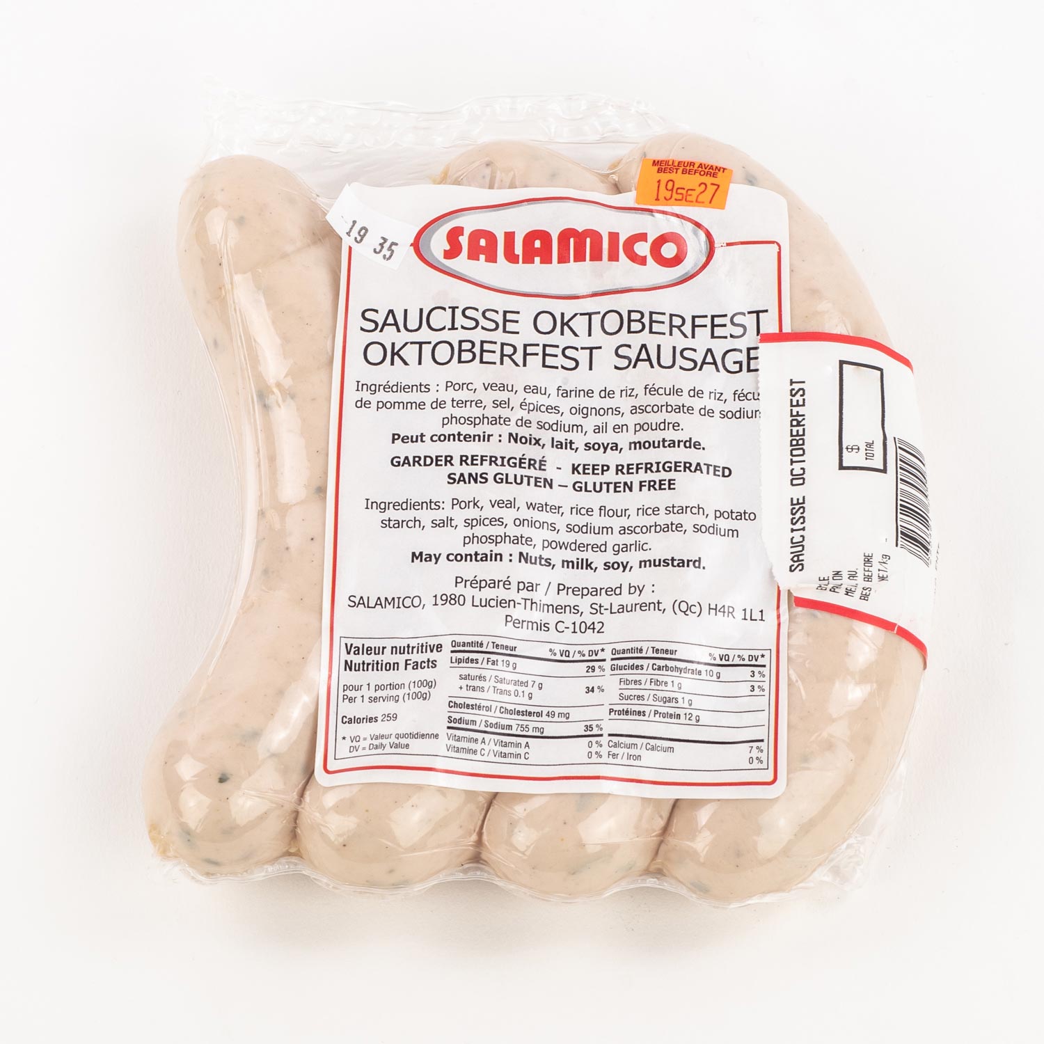 Oktoberfest Sausage 490 g