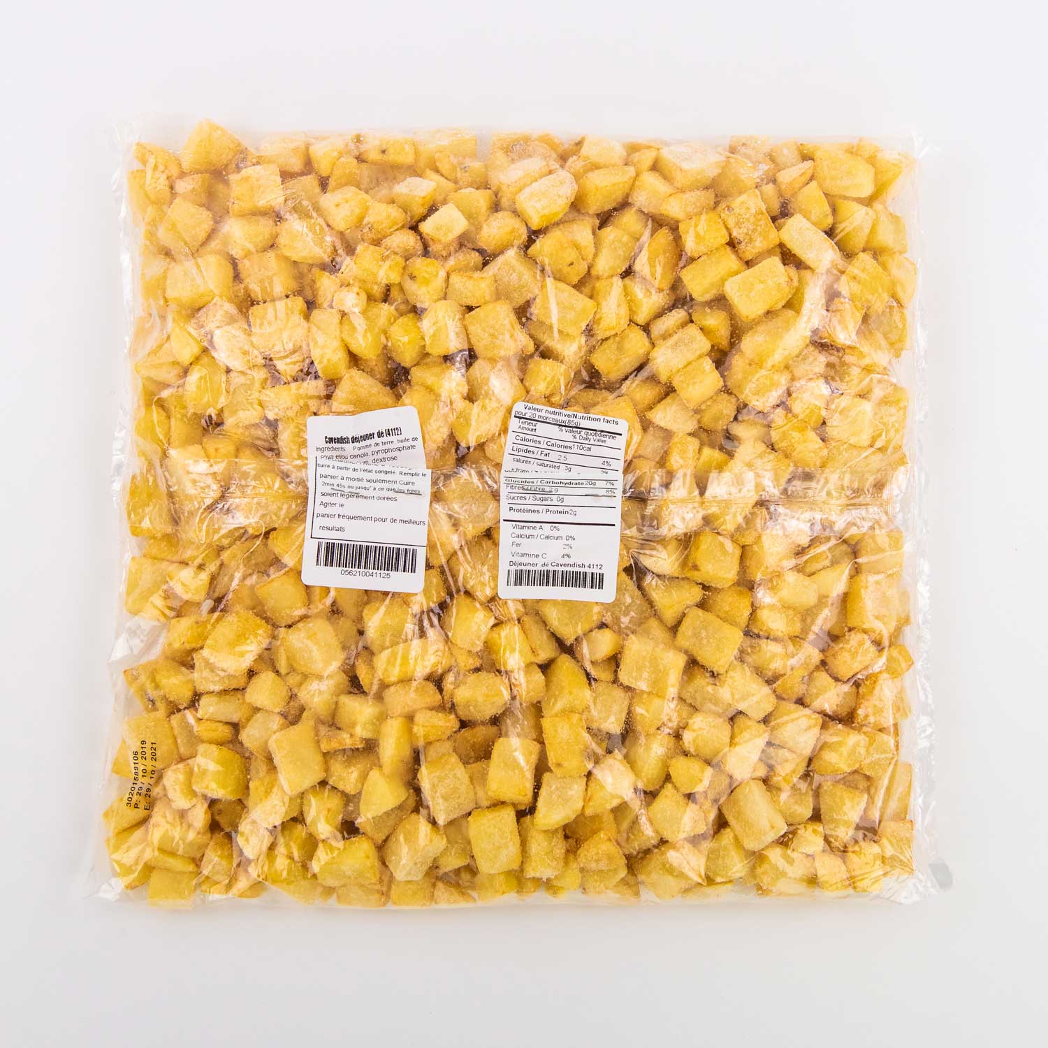 Frozen Breakfast Potatoes 5 lb