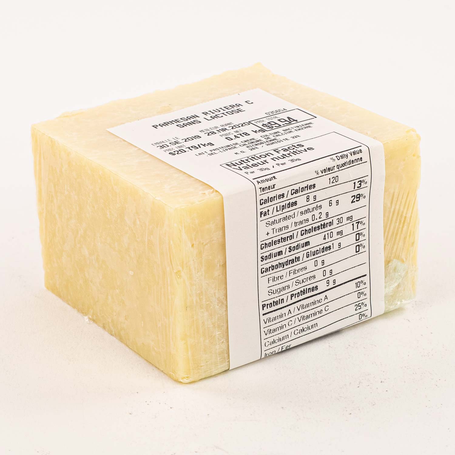 Lactose Free Parmesan Cheese 400 g-secondary-image