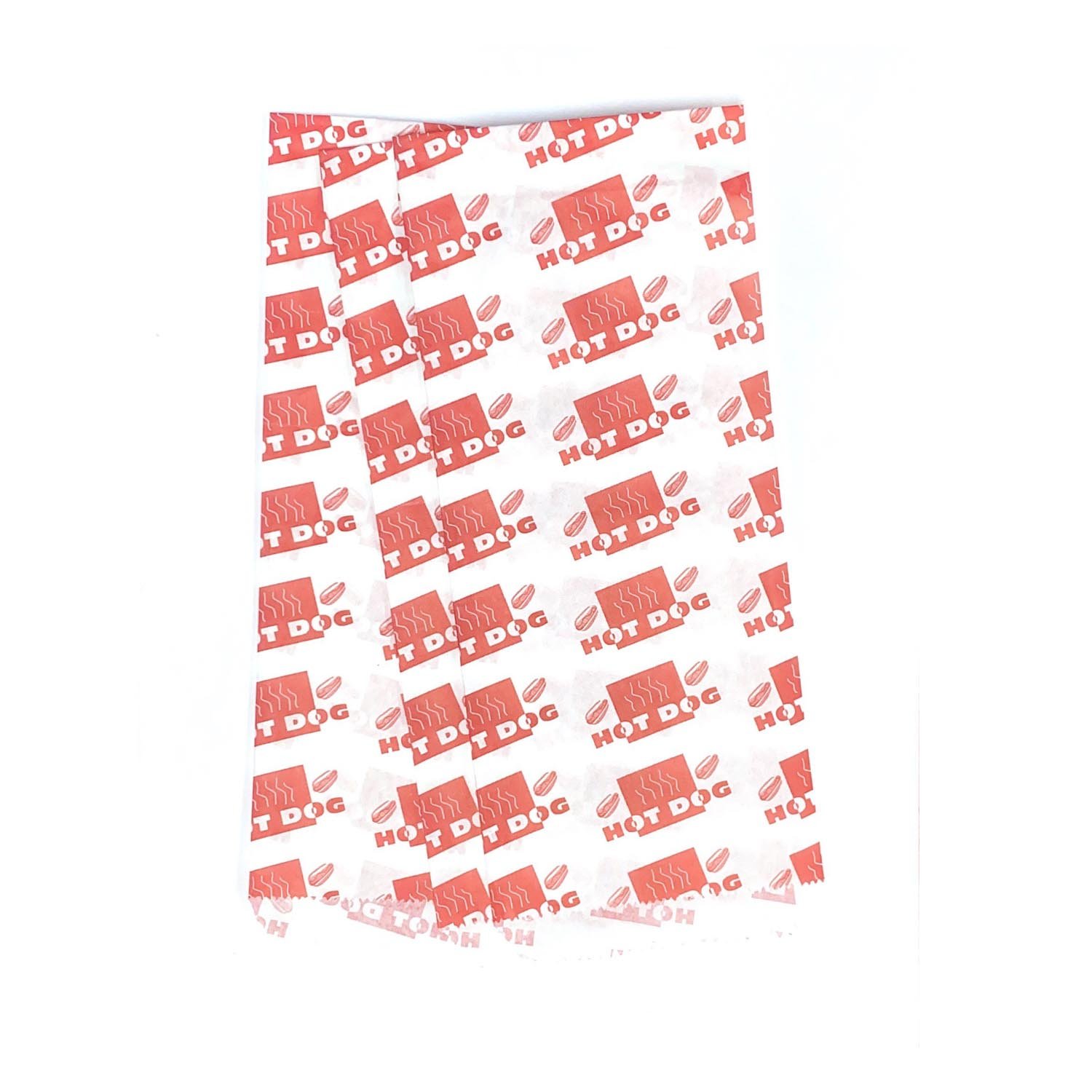 Printed Paper Hot-Dog Bag 3.5''x7.5'' x2000
