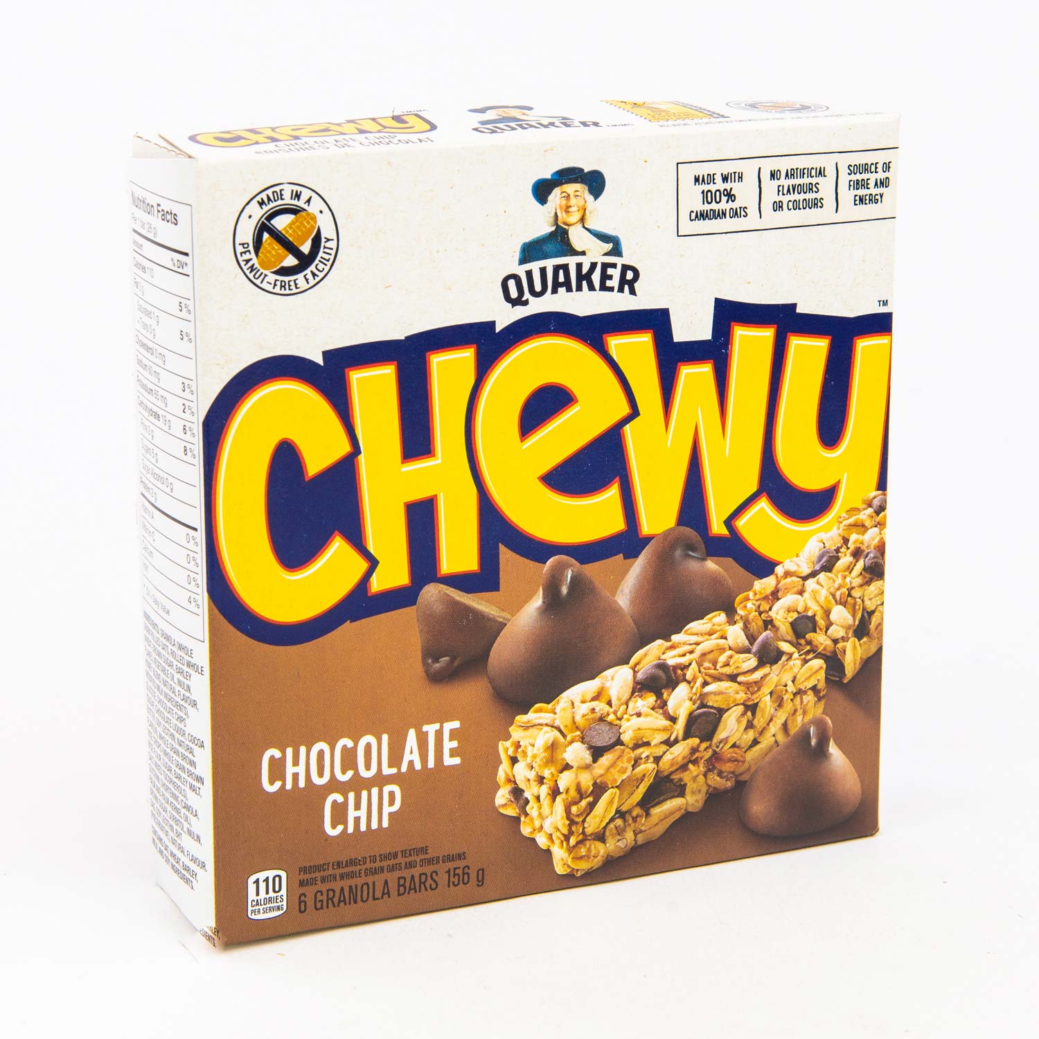 Chocolate Chips Chewy Bar 6 x 156 g-secondary-image