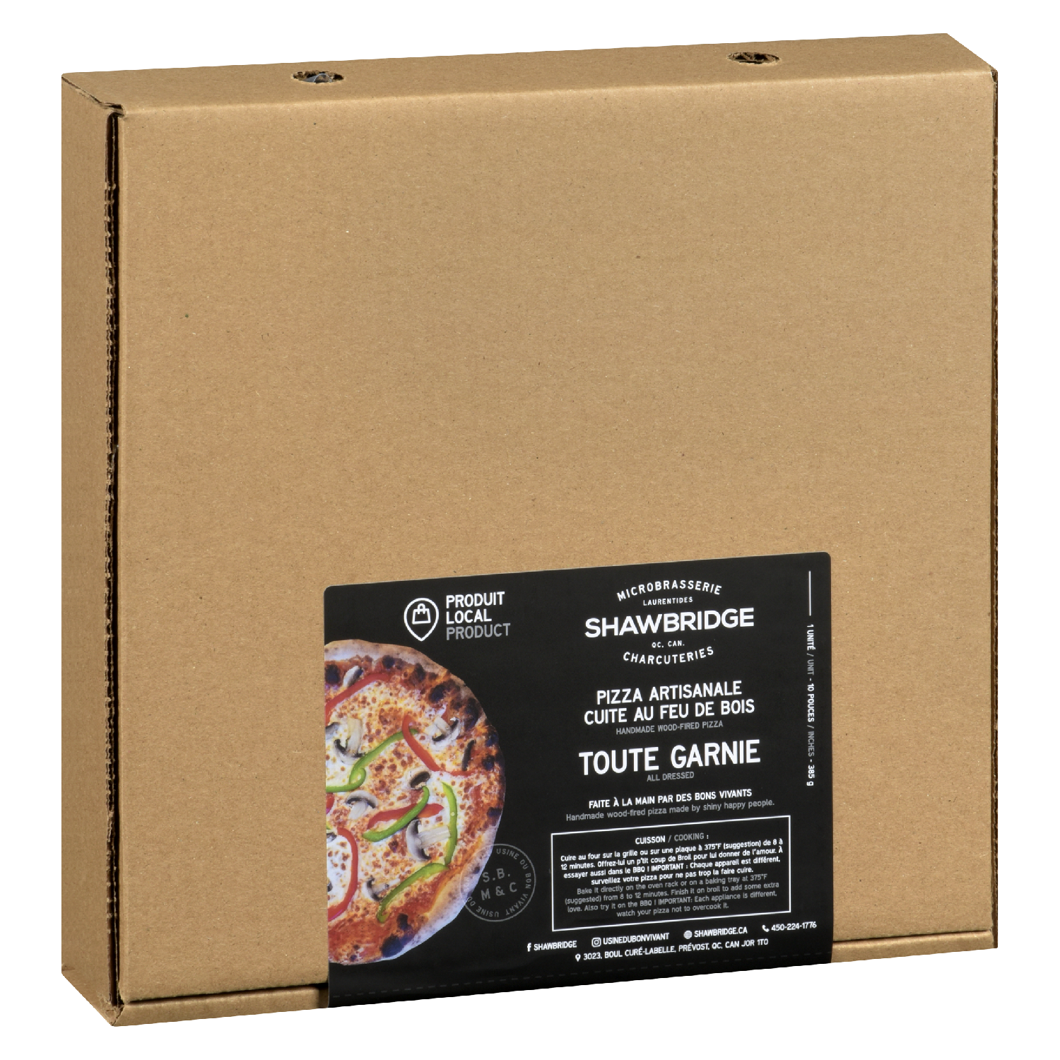 Frozen All-dressed Pizza 385 g