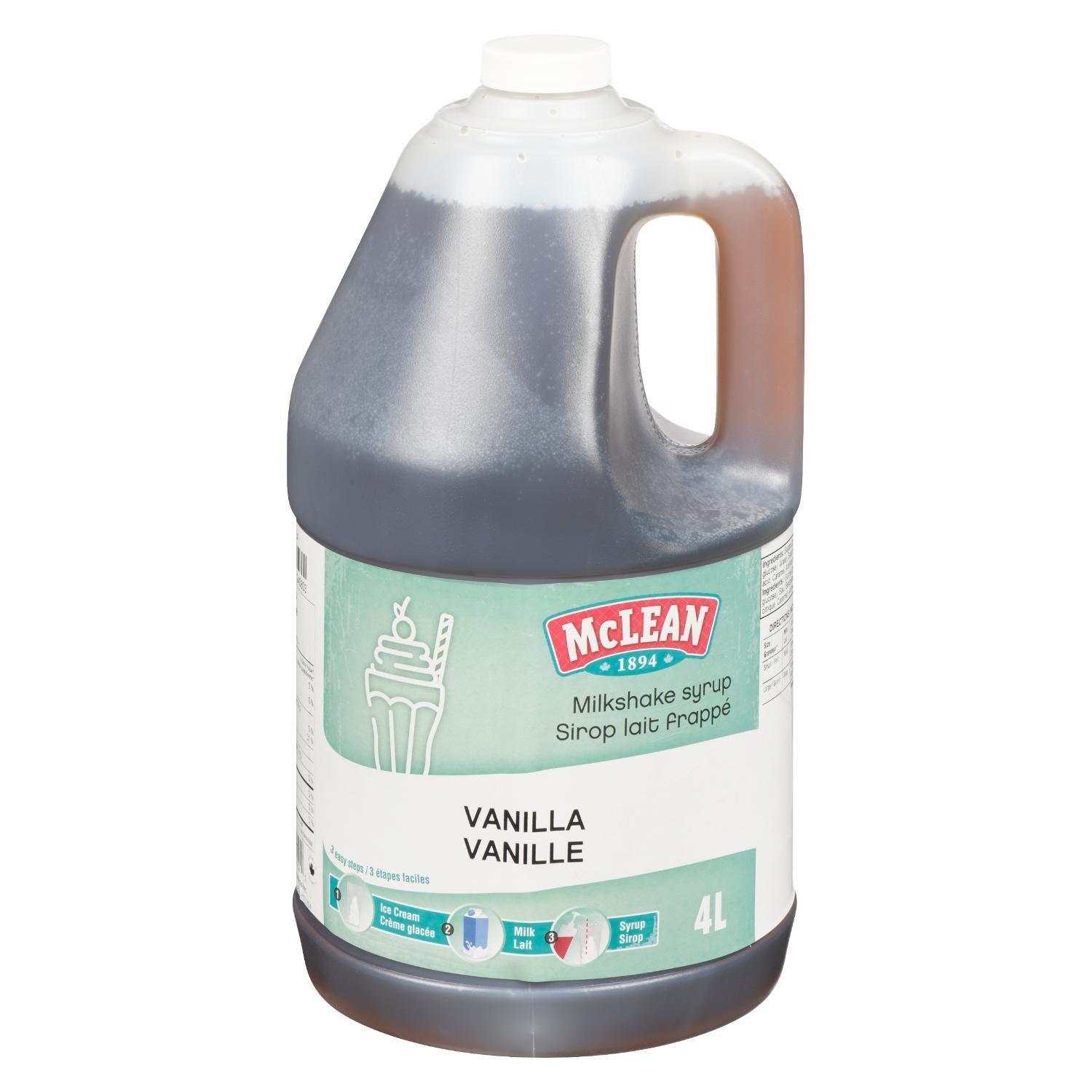 Vanilla Flavour Milkshake Syrup 4 L-secondary-image