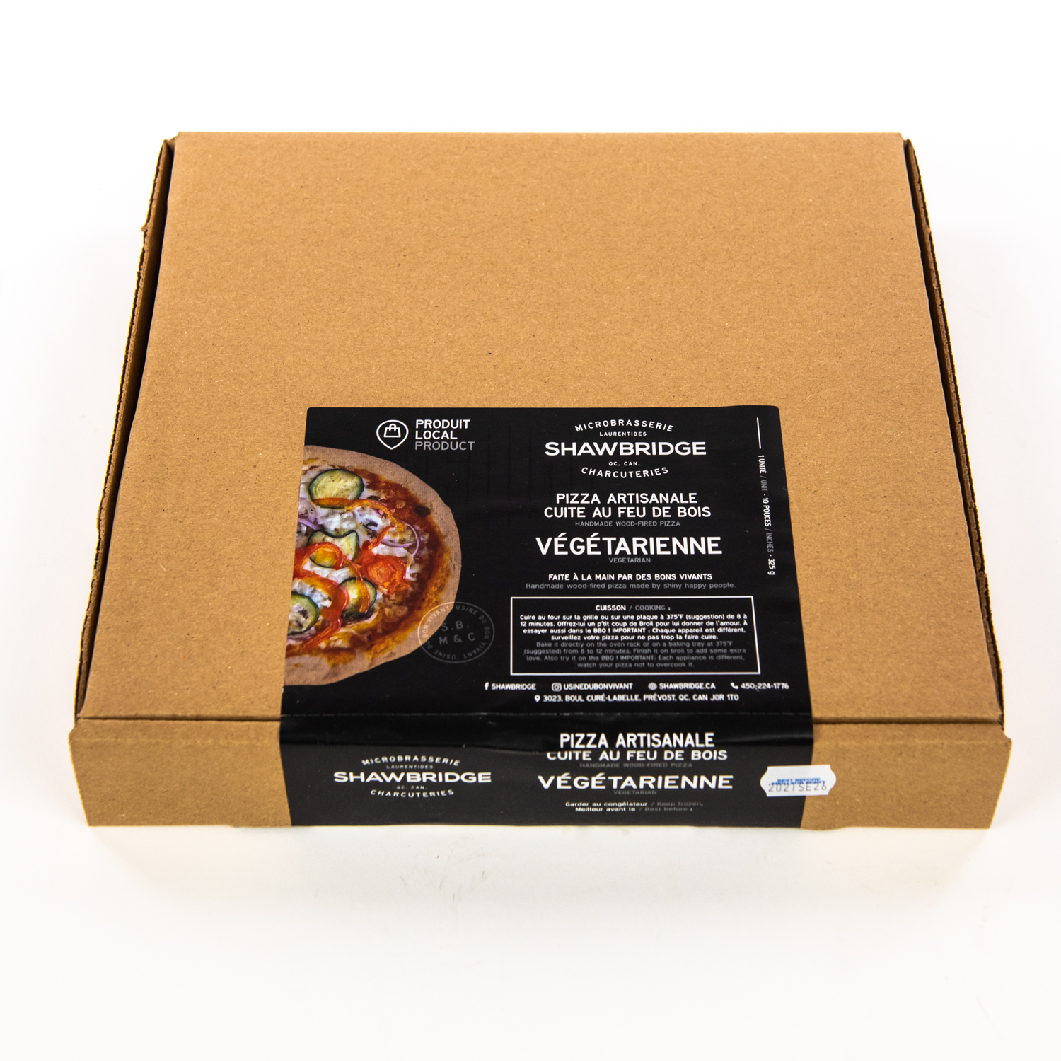 Frozen Vegetarian Pizza 325 g