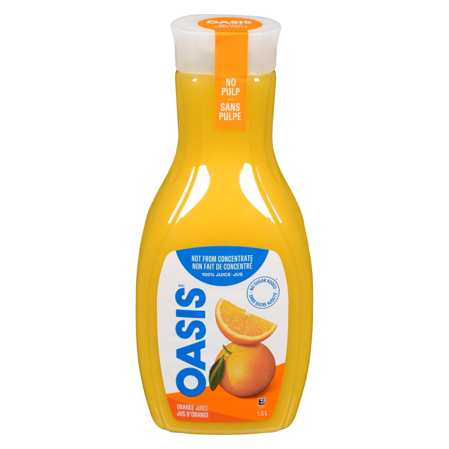 Fresh No Pulp Orange Juice 1.5 L