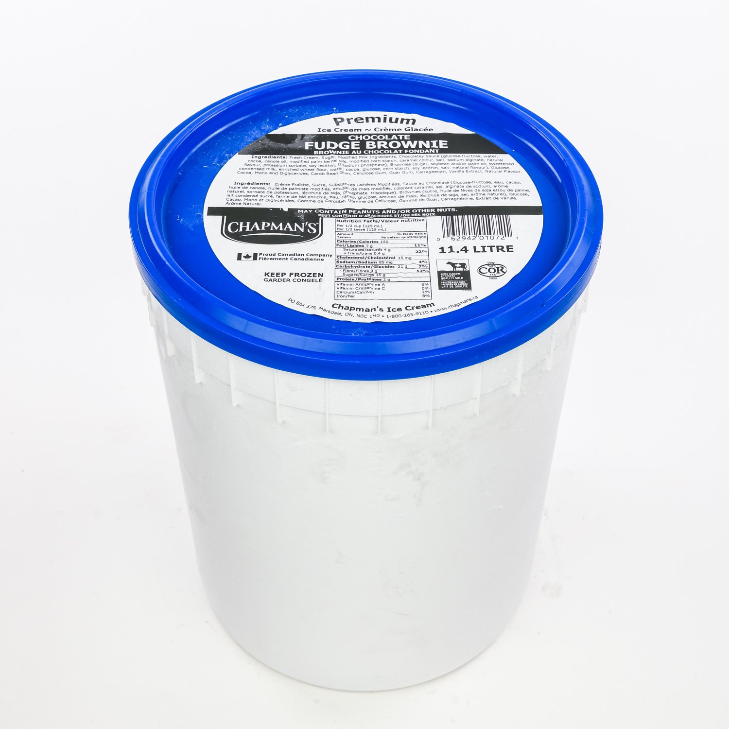 Premium Chocolate Brownies Ice Cream 11.4 L