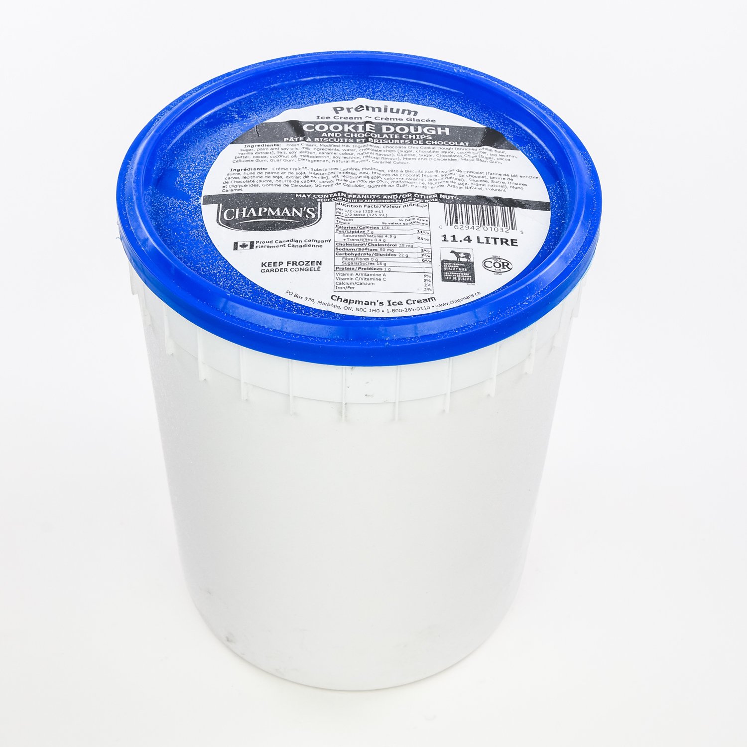Premium Cookie Dough Ice Cream 11.4 L
