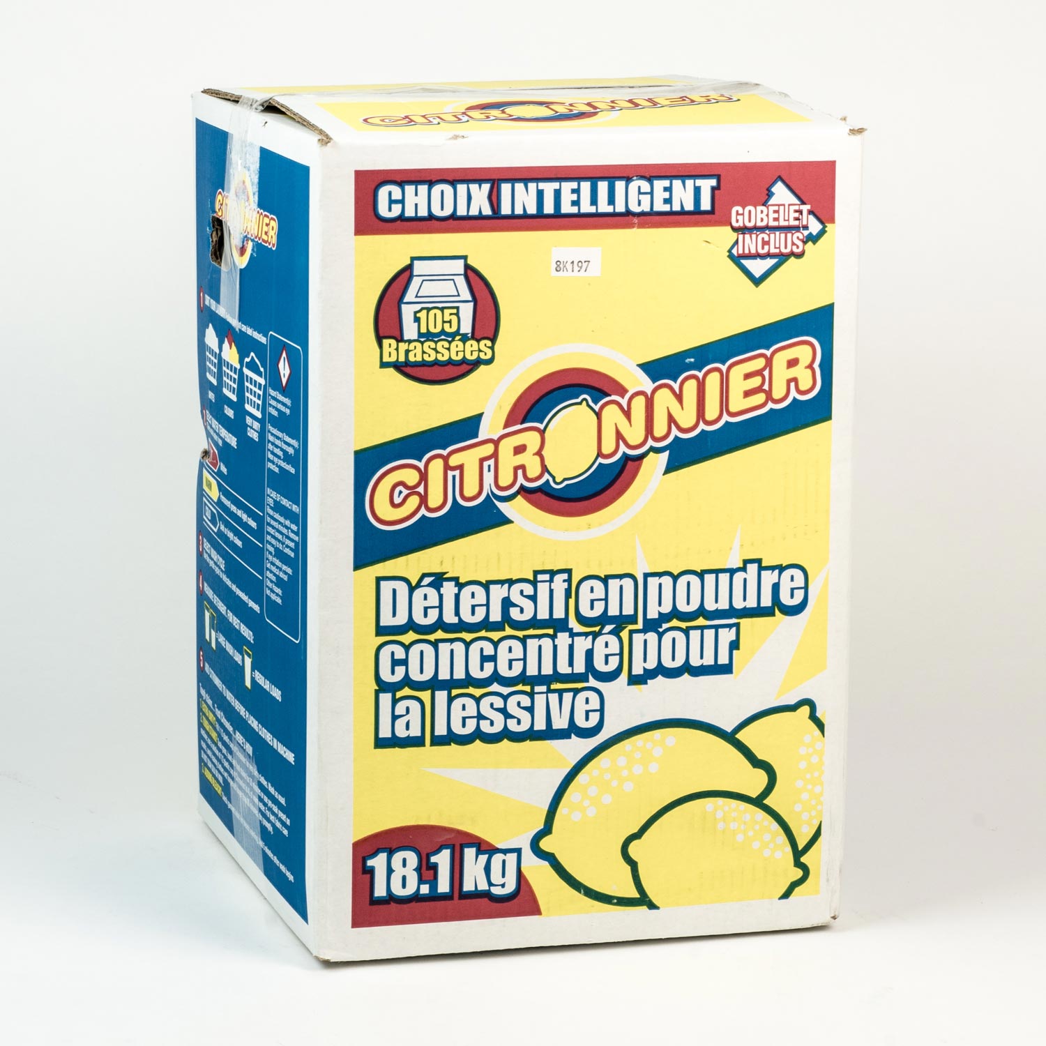 Lemon Condensed Powder Detergent 18.1 kg
