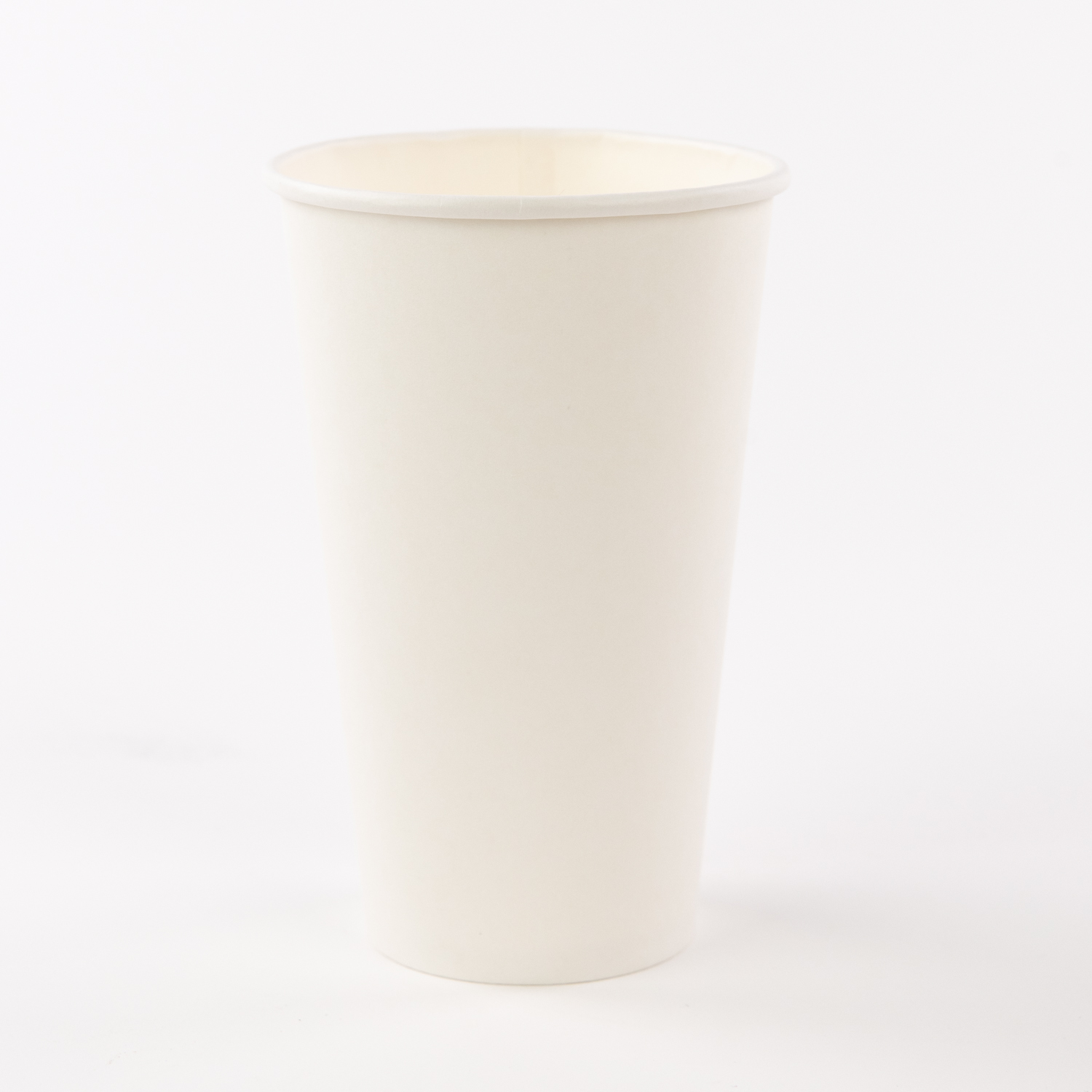 Single Wall White Hot Paper Cup 16 oz x50