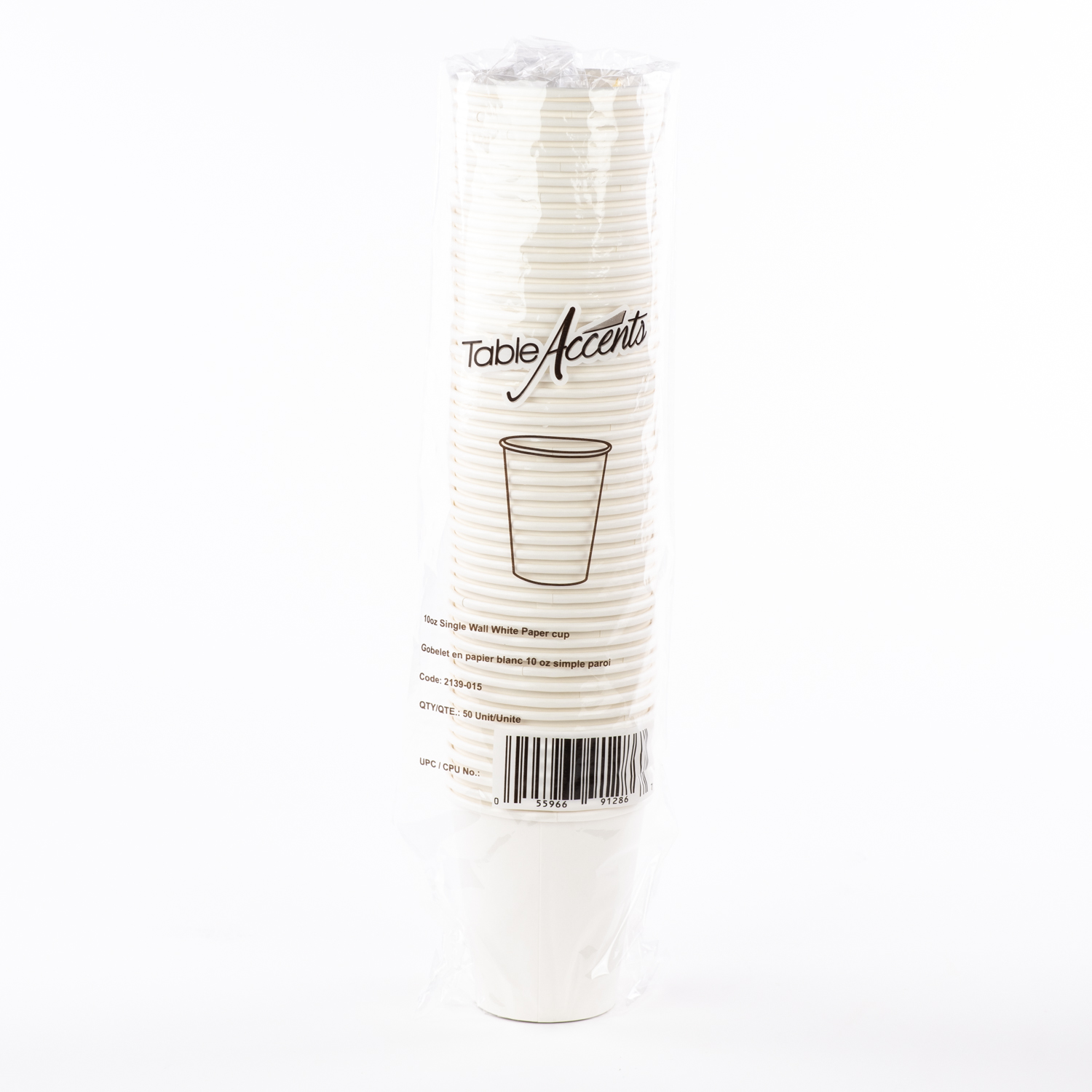 Single Wall White Hot Paper Cup 10 oz x50-secondary-image