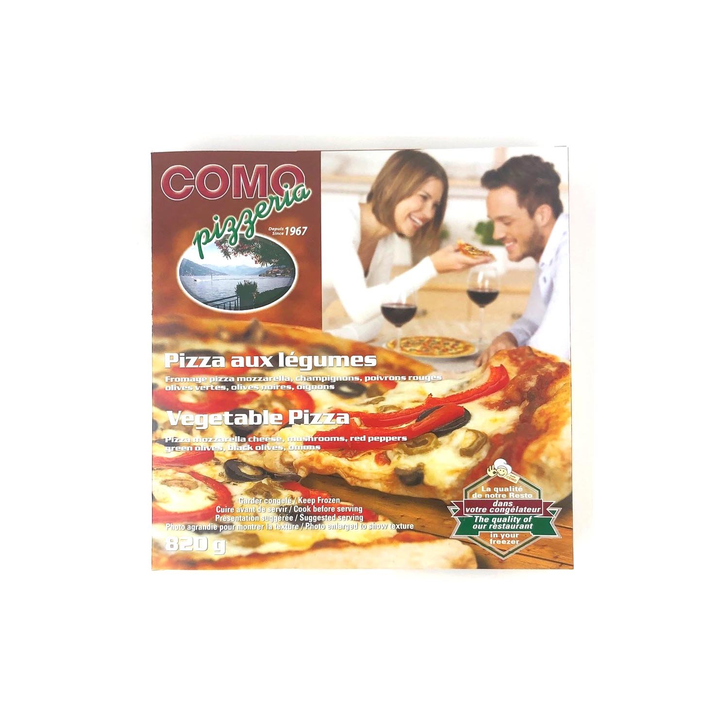 Frozen Vegetable Pizza 810 g