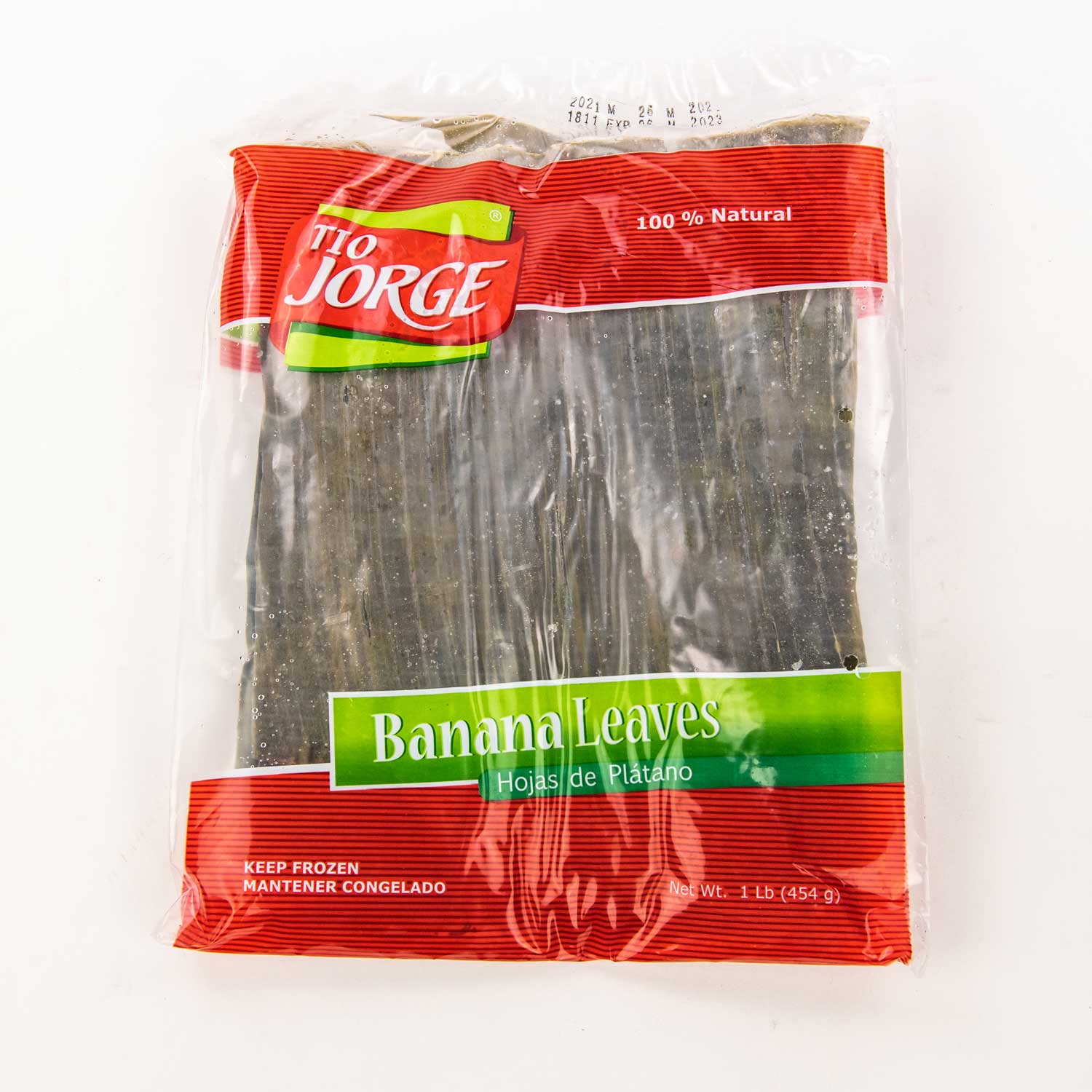 Frozen Banana Leaves 454 g