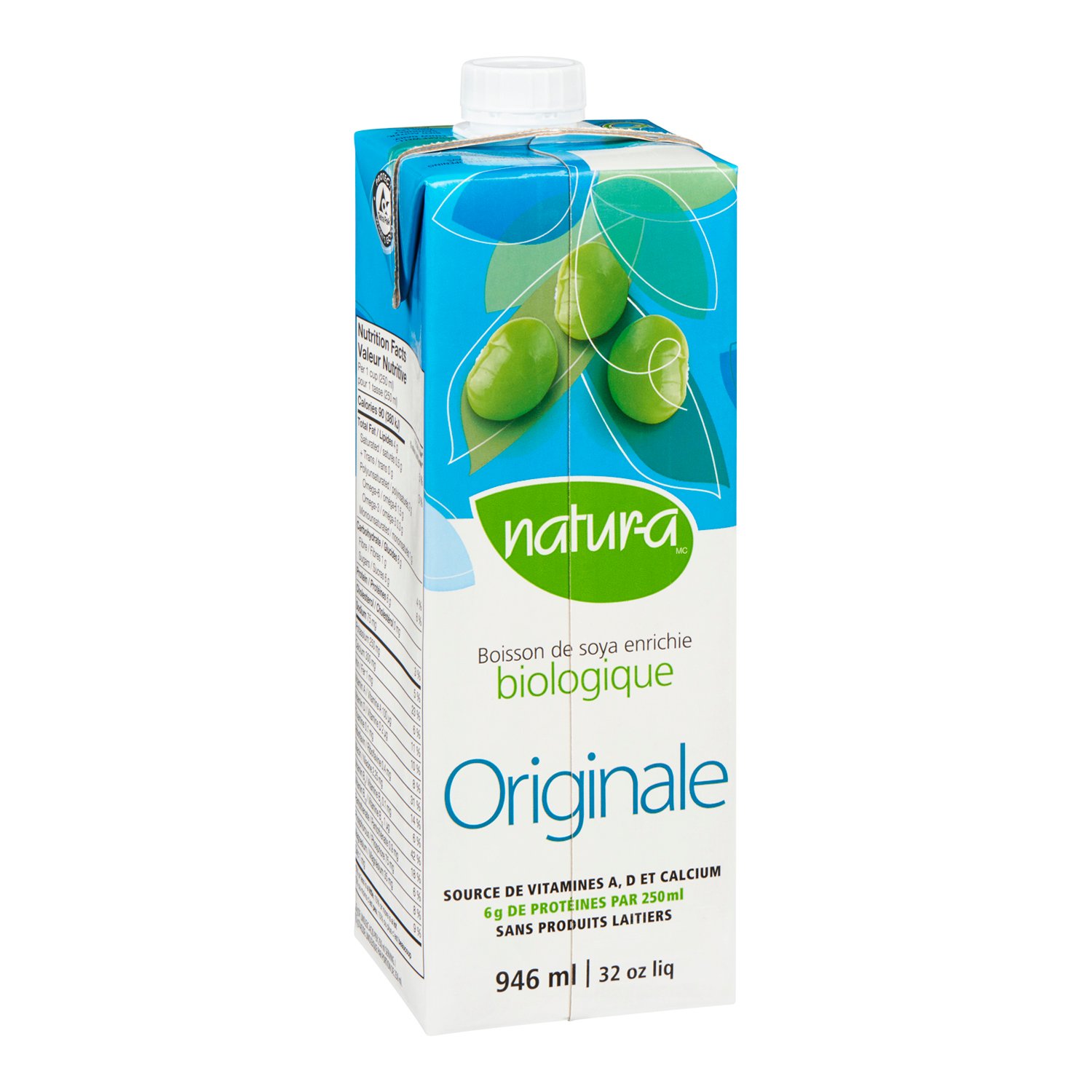 Organic Soy Beverage 946 ml