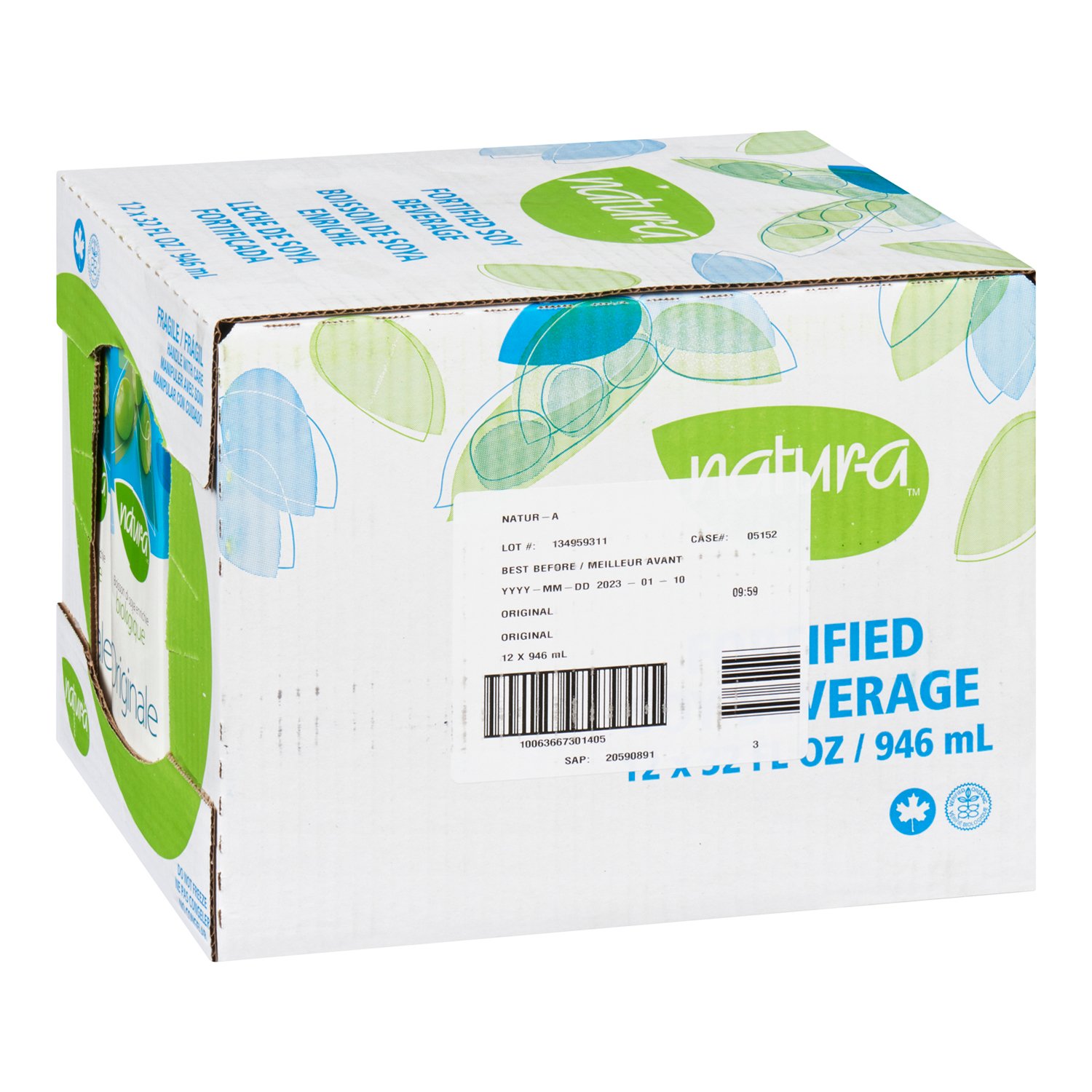 Organic Soy Beverage 946 ml-tertiary-image