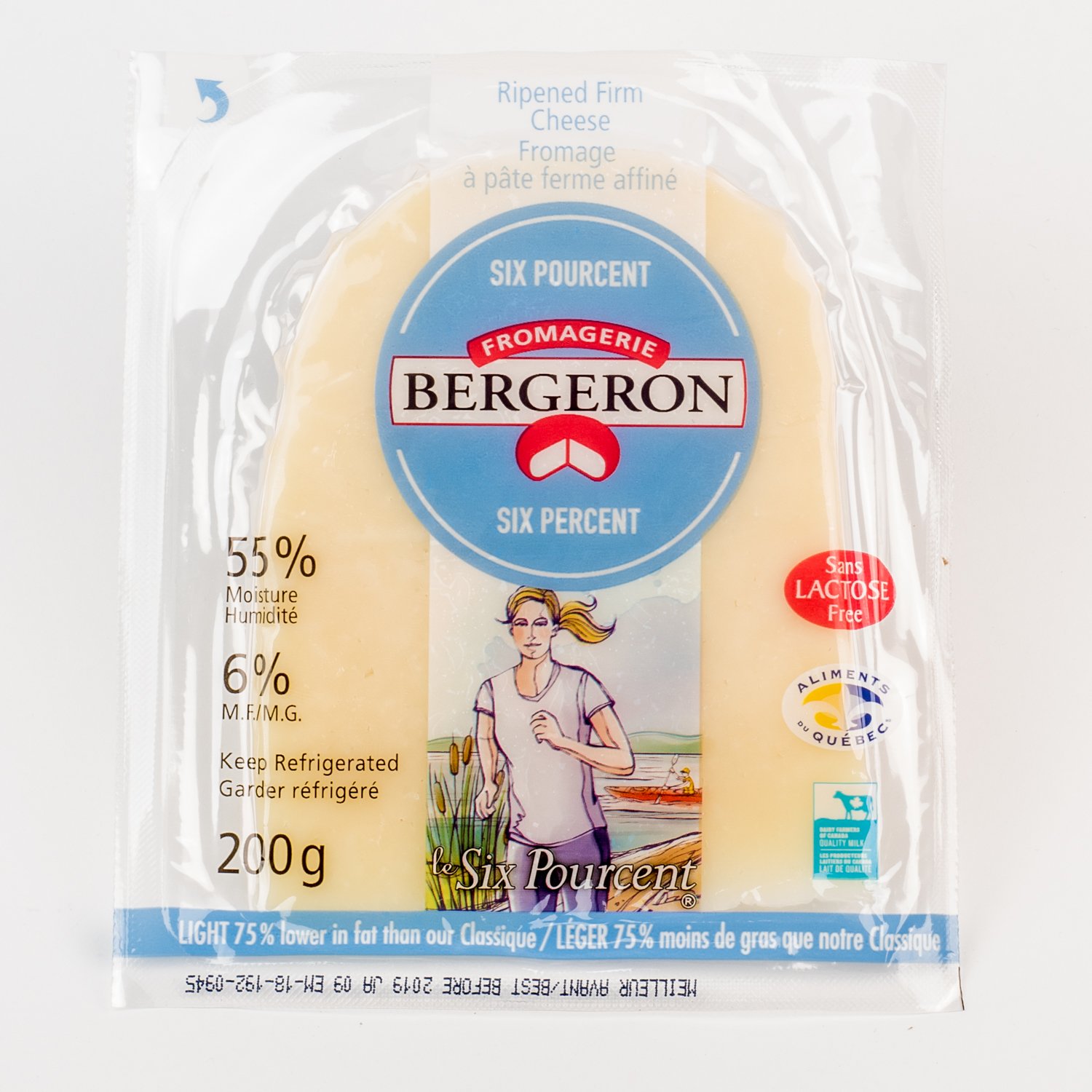 Six Pourcent Ripened Hard Cheese 200 g
