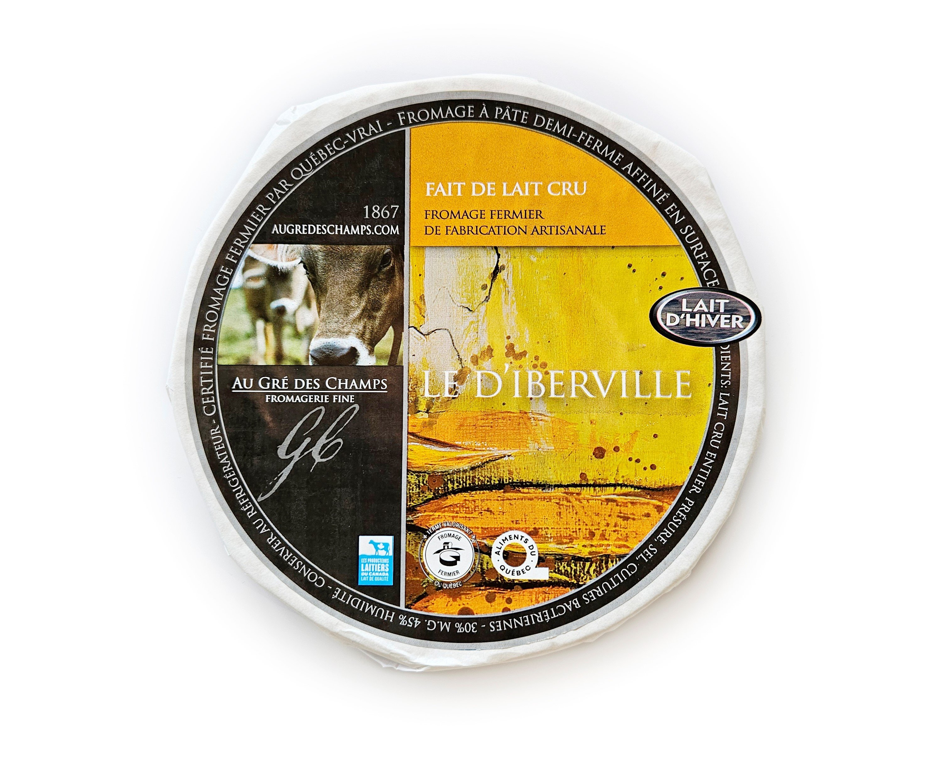 D'Iberville Cheese Wheel 1,2 kg